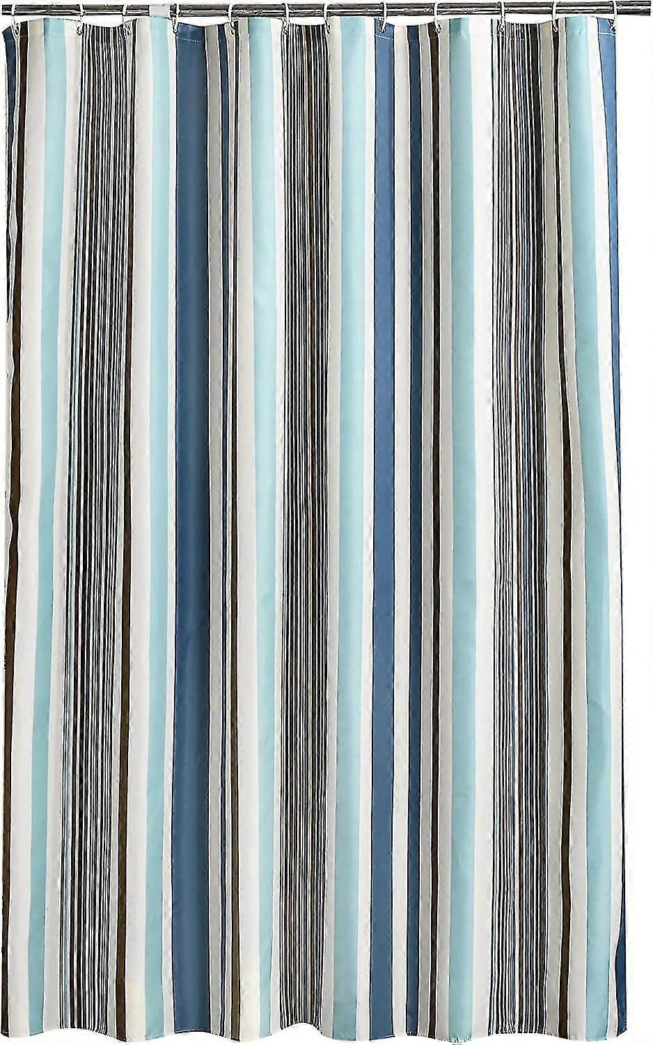 シャワーカーテン200 X 240 Cm(w X H)、アンチモールド、防菌、撥水シャワーカーテン、ライナー、ソフトポリエステルファブリック、バスカーテン