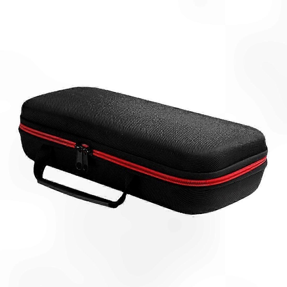 Protective Carry Case with Zippered Compartment and Foam Padding for Wireless Microphone Storage