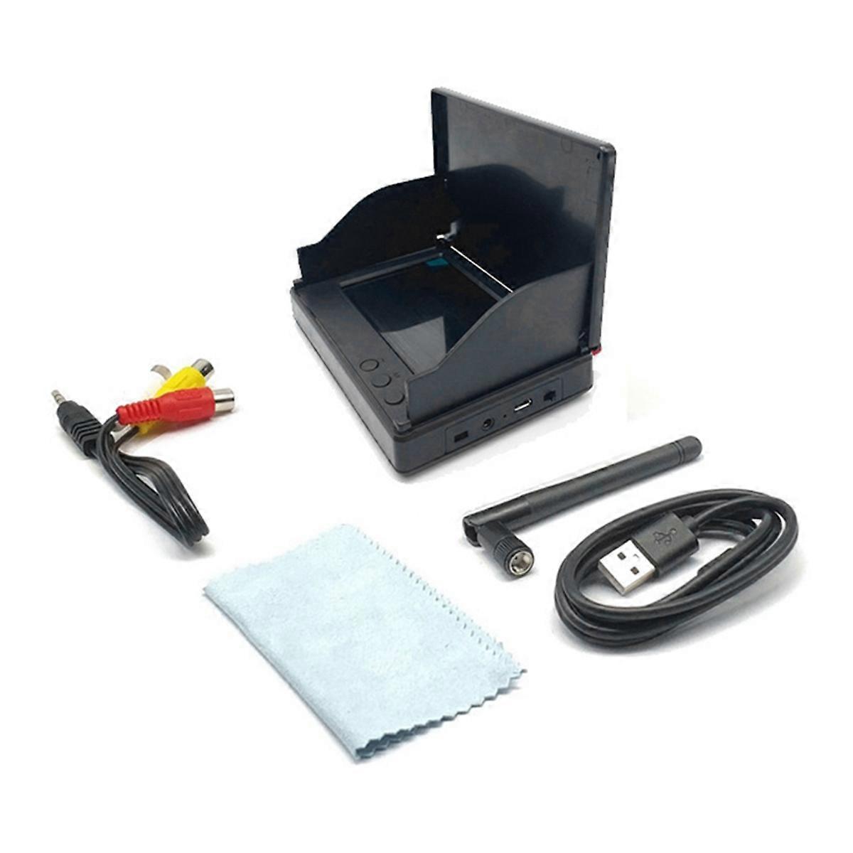 5.8G FPV Monitor 4.3 Inch 56CH HD Snowflake Display NTSC/PAL