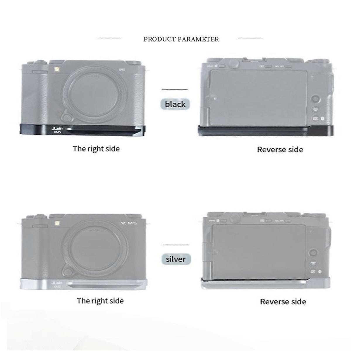 for X-M5 Camera Quick Release Plate XM5 Quick Release Plate is Compatible with Stabilizer Tripod Silver