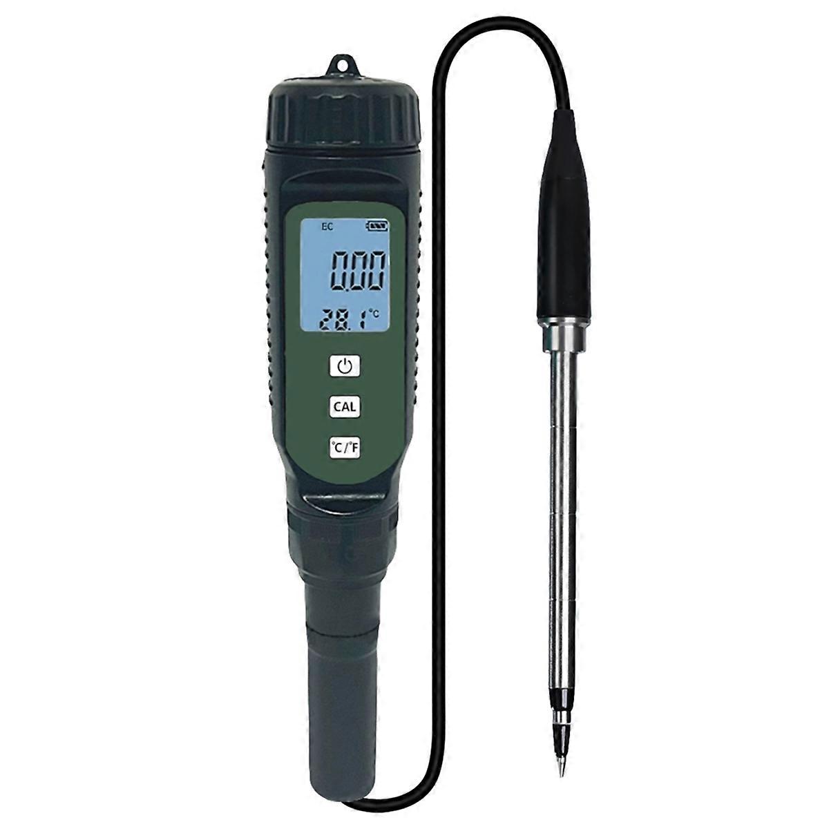 Soil Tester EC Value Temperature External Probe