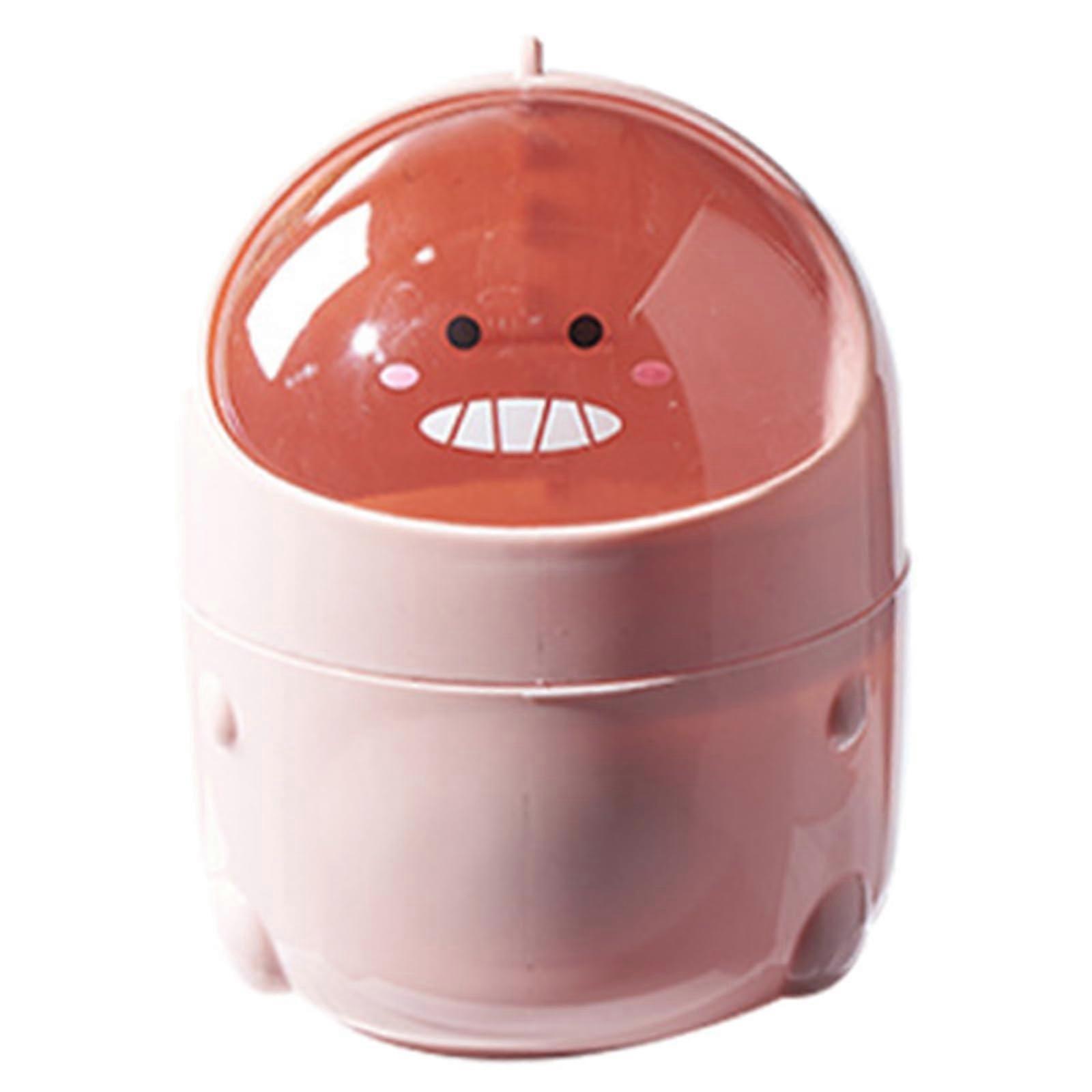 Trash Can Desk Small Bin For Bedroom Multi Purpose Storage Box Delicate Lightweight