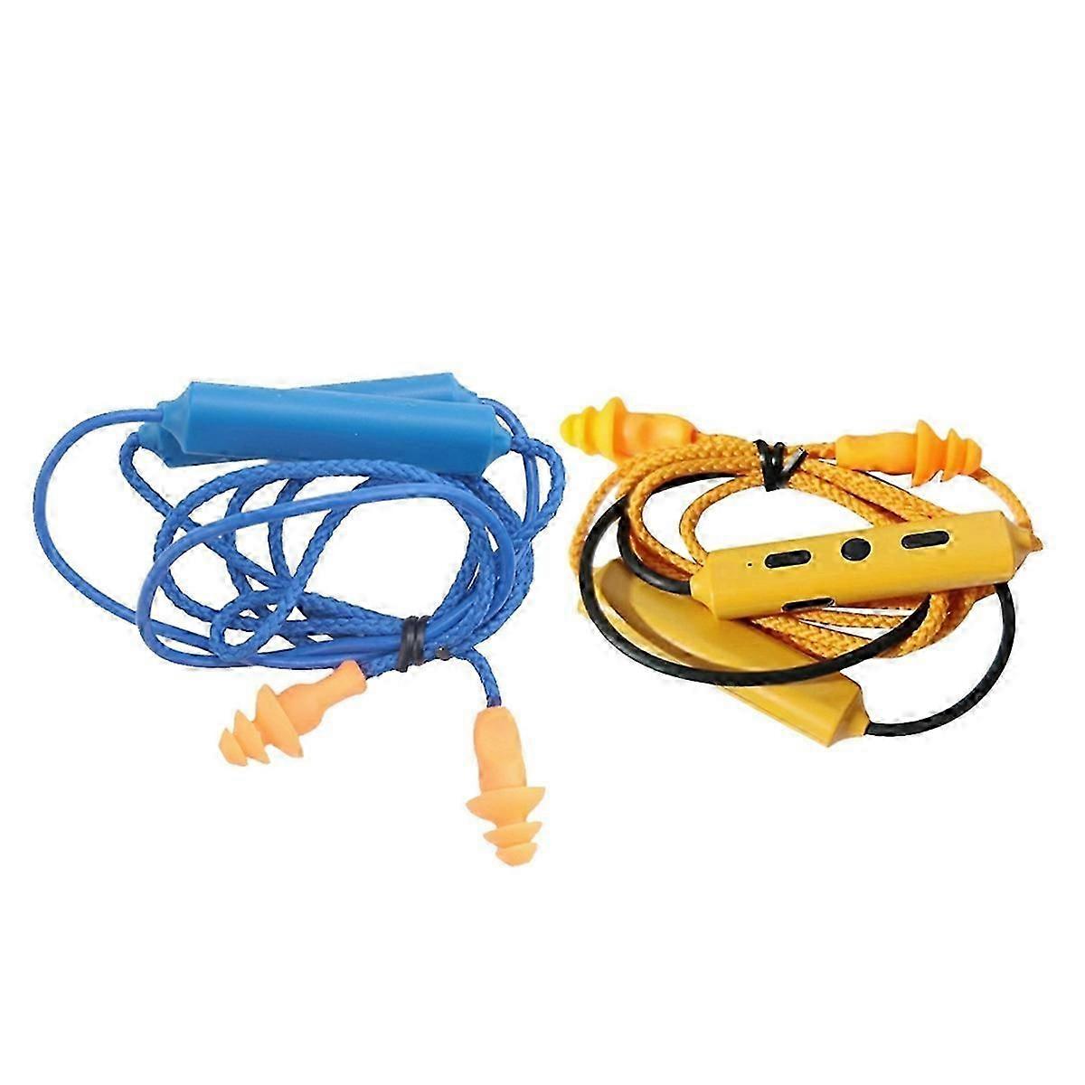 2PCS Earphone Bluetooth Ear Plugs for Work,Hearing Protection