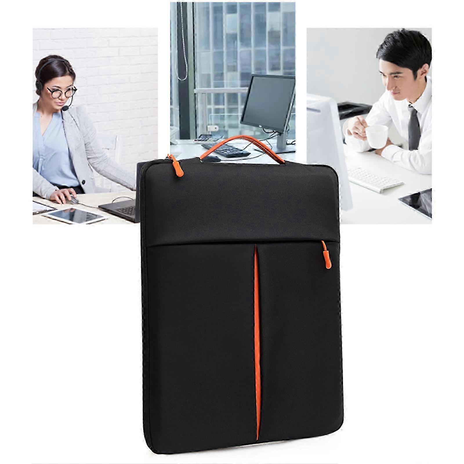 2025 Notebook Sleeve Handbag Splashproof Laptop Case for 11-16in Computer Anti-scratch Carrying Case Protective Bag Protable Black 13 Inches