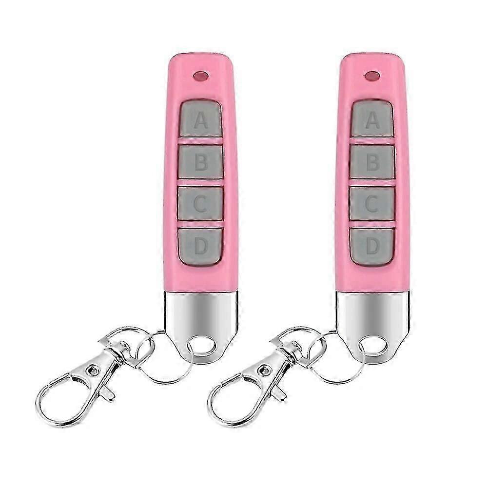 433mhz Copy Remote Controller Plastic 4 Keys Cloning Remote Control Battery Powered Remote Control Learning Copy compatible Garage Gate High quality