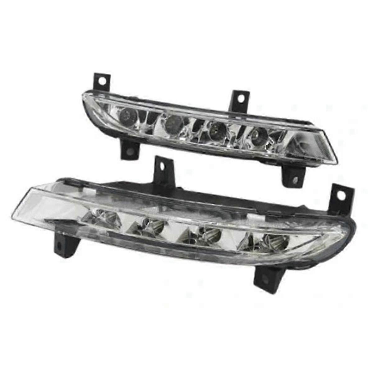 Car Front Bumper Drl Led Fog Lights Daytime Running Light For 2009-2013 1z0941067 1z0941068 2025