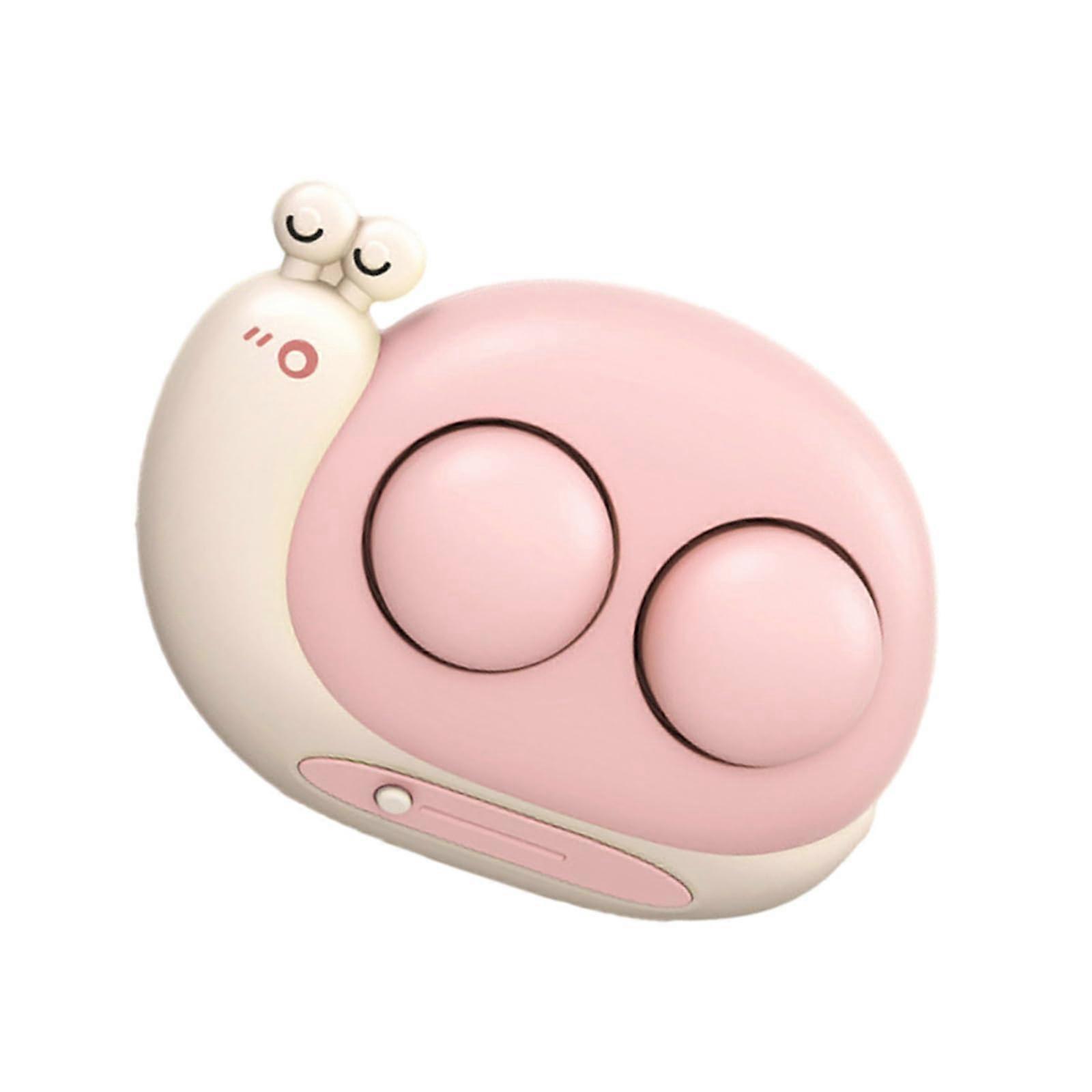 Daily Care Machine Cartoon Snail Design Metal Box Portable Compact Size Durable Metal Construction