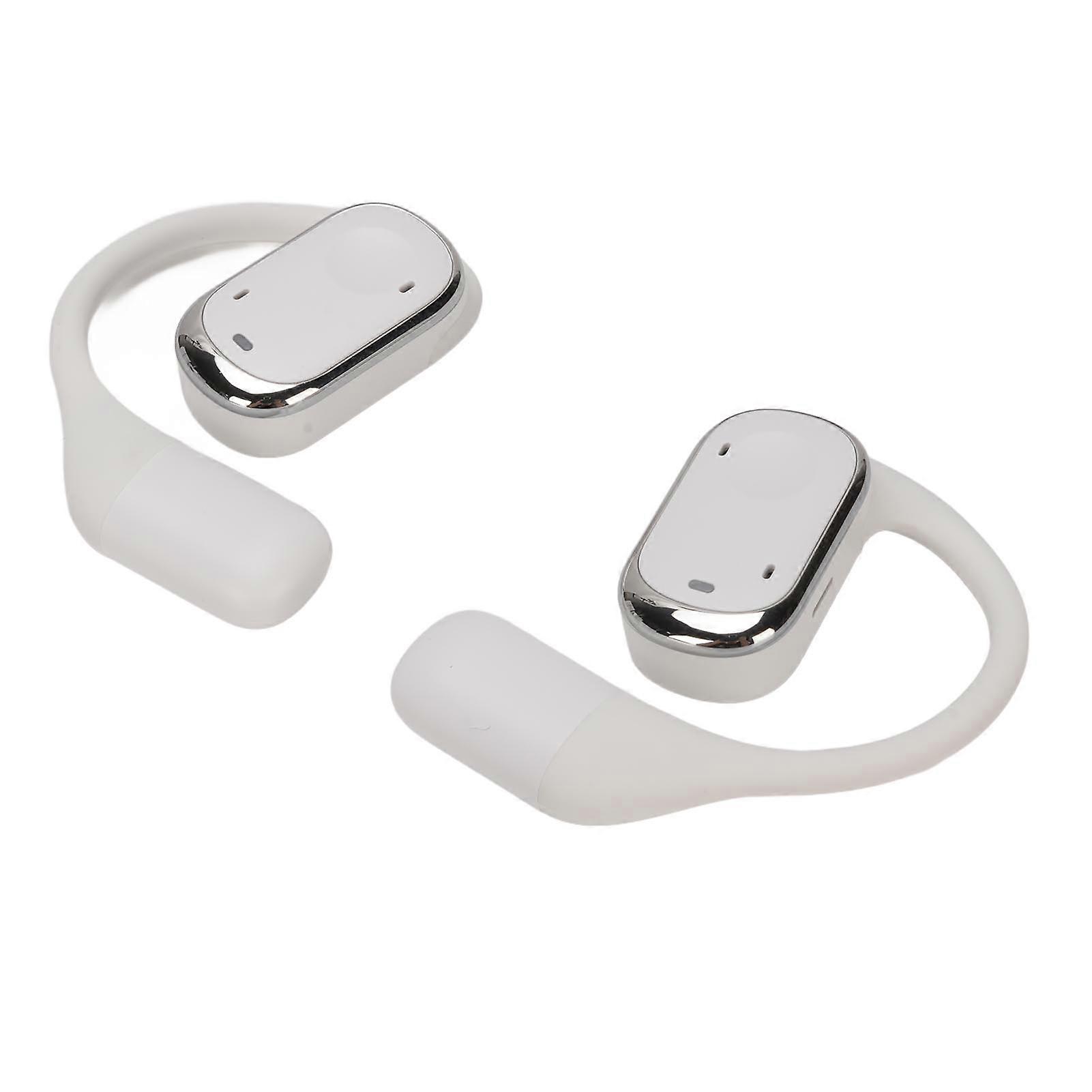 Language Translator Earbuds Bluetooth 5.3 Wireless 6H Playback White