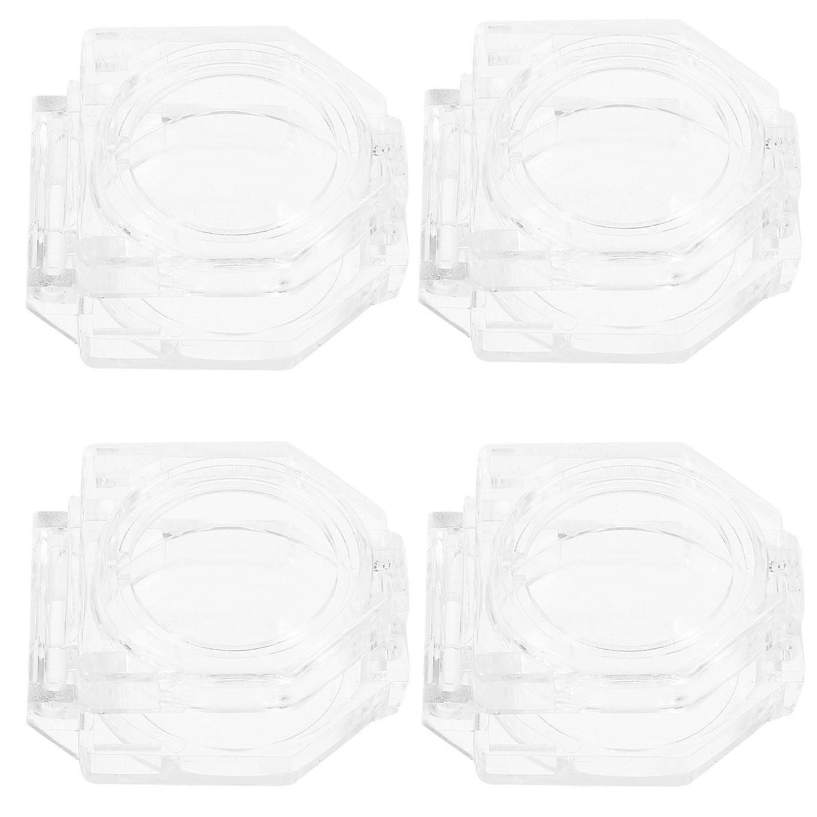 Emergency Stop Button Provides Protection 4Pcs Transparent Pc