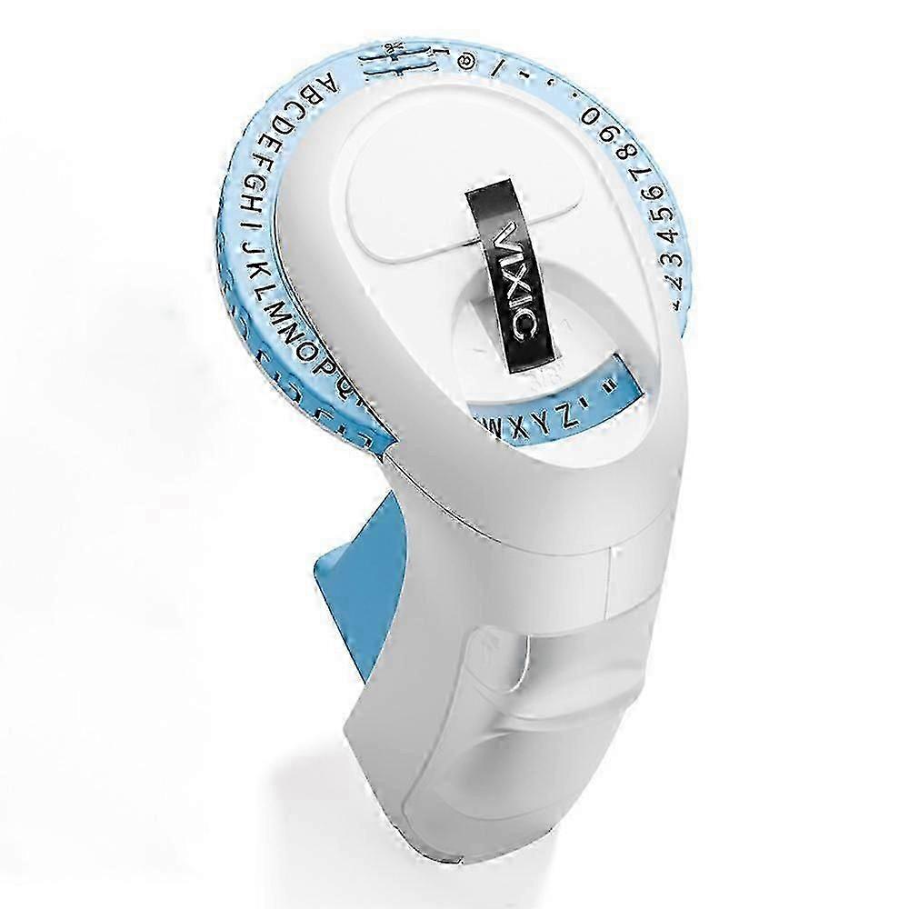 Embossed Label Printer,Omega S Embossed Label Maker, Portable Handheld Vintage Label Maker for Home Office DIY