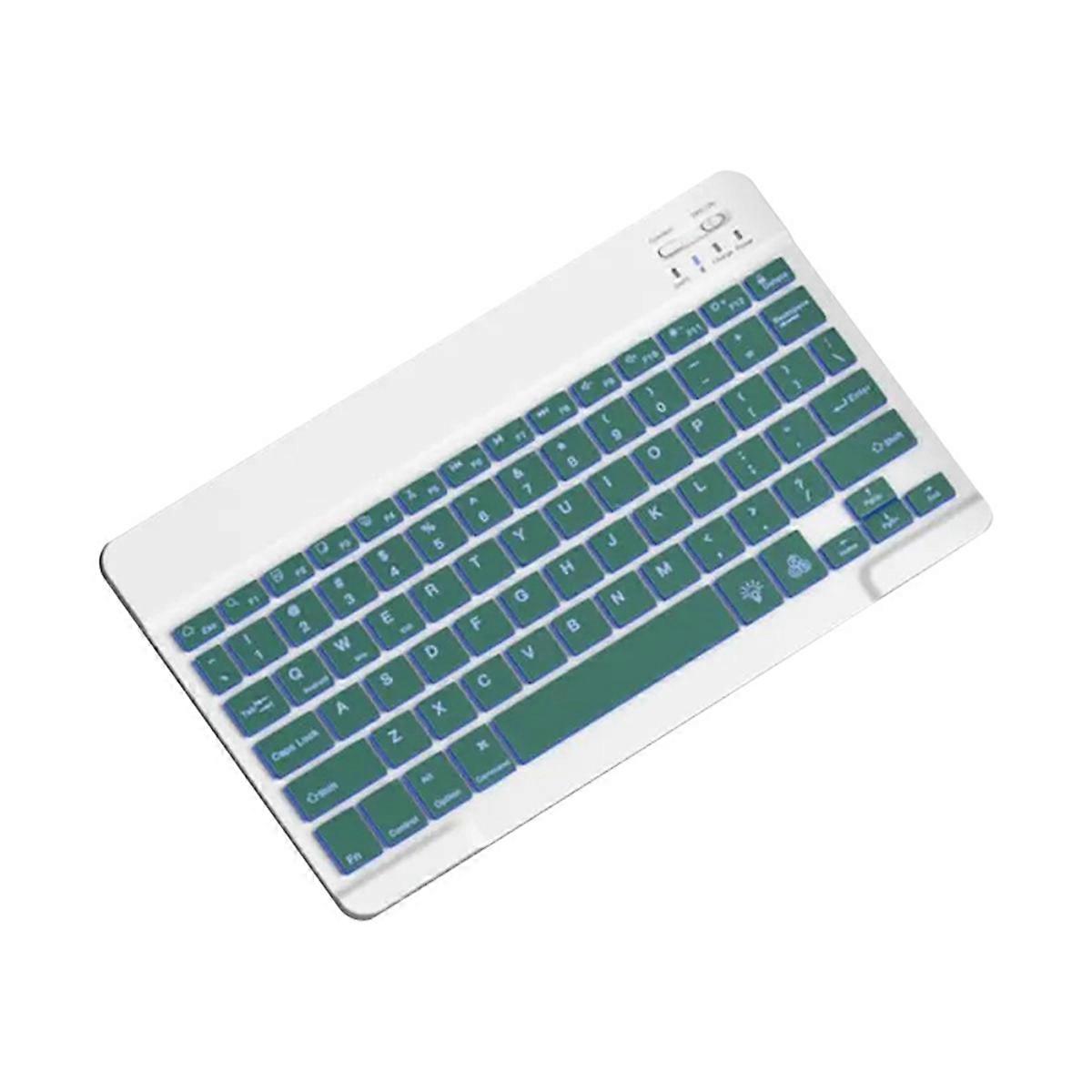 10inch Backlit Keyboard Bluetooth Protable Mini Mute Keyboard E