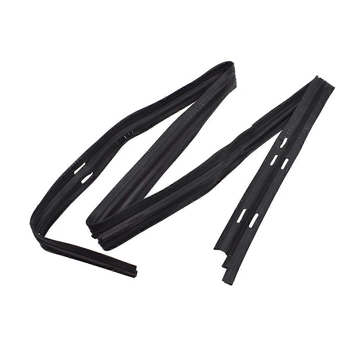 Rear Side Window Glass Runchannel Sealing for Montero MK2 V31 V32 V33 V34 V36 V43 V44 V45 V46 Left