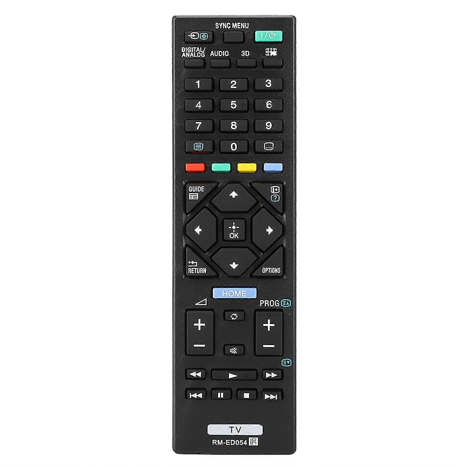 Replacement Smart TV Remote Control Television Controller for Sony RM-ED054