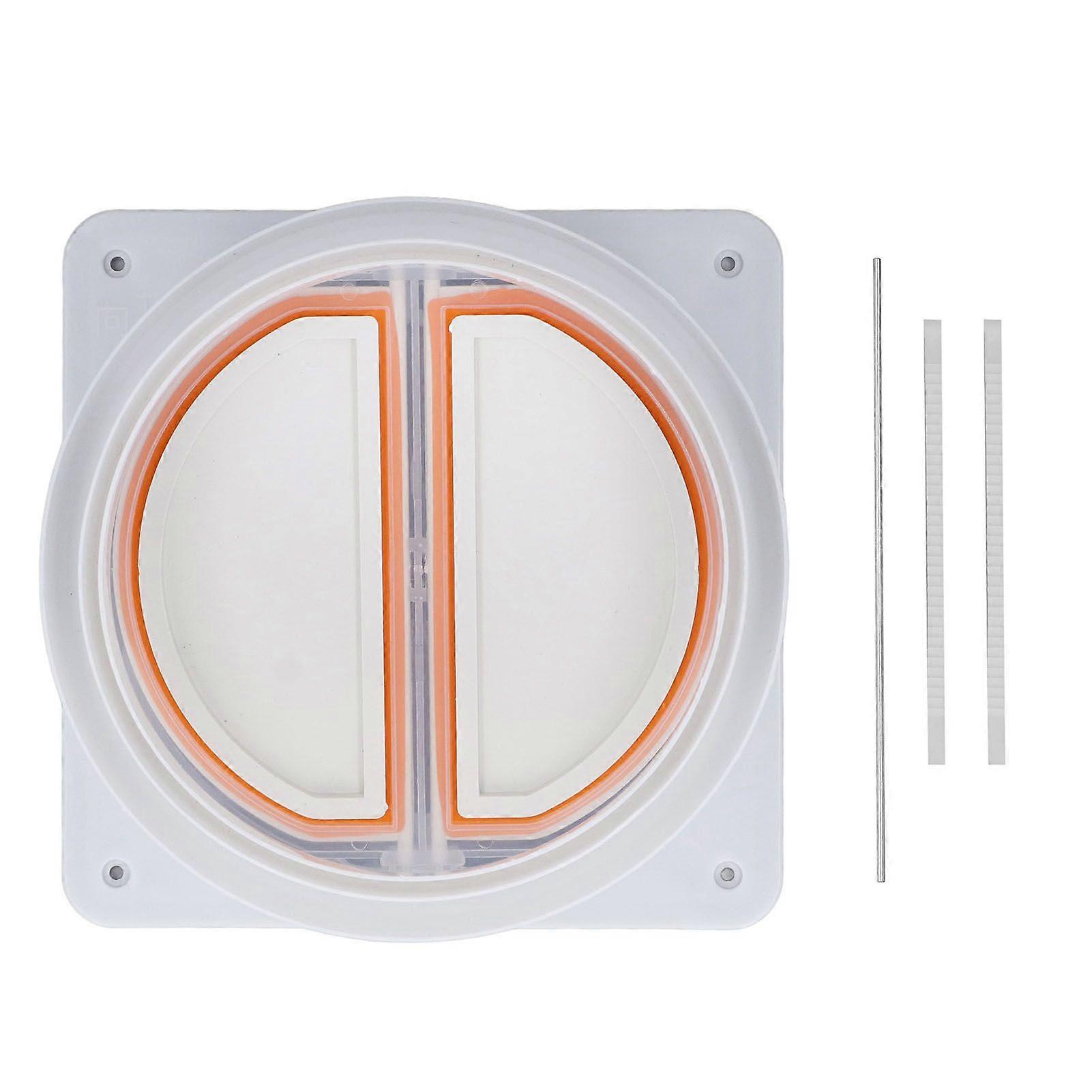 Kitchen Range Hoods Check Valve ABS Single Way Universal Anti Odor Check Valve for Bathroom
