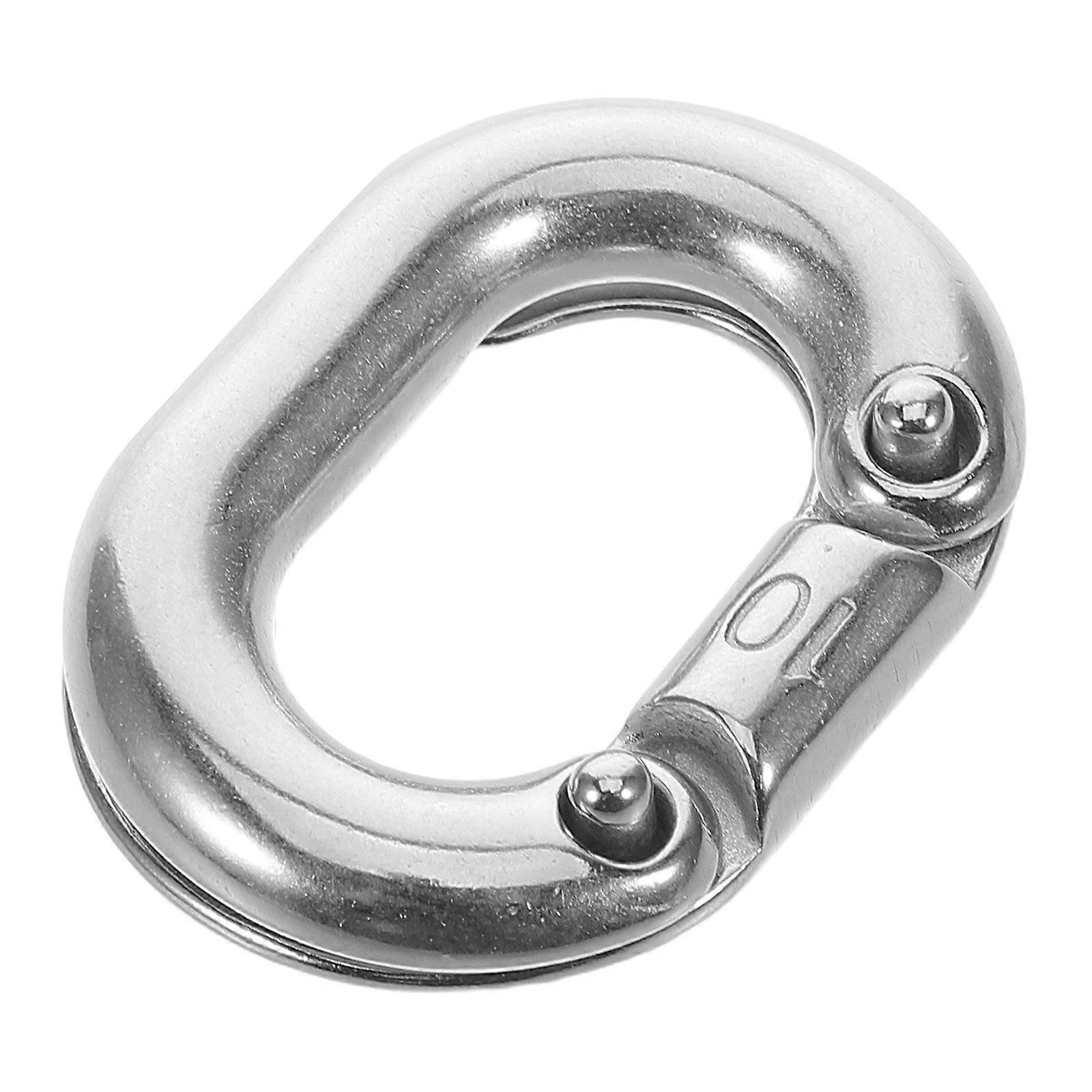 Quick Chain Link Connector for Connecting 4Pcs Heavy Duty Stainless Steel Links