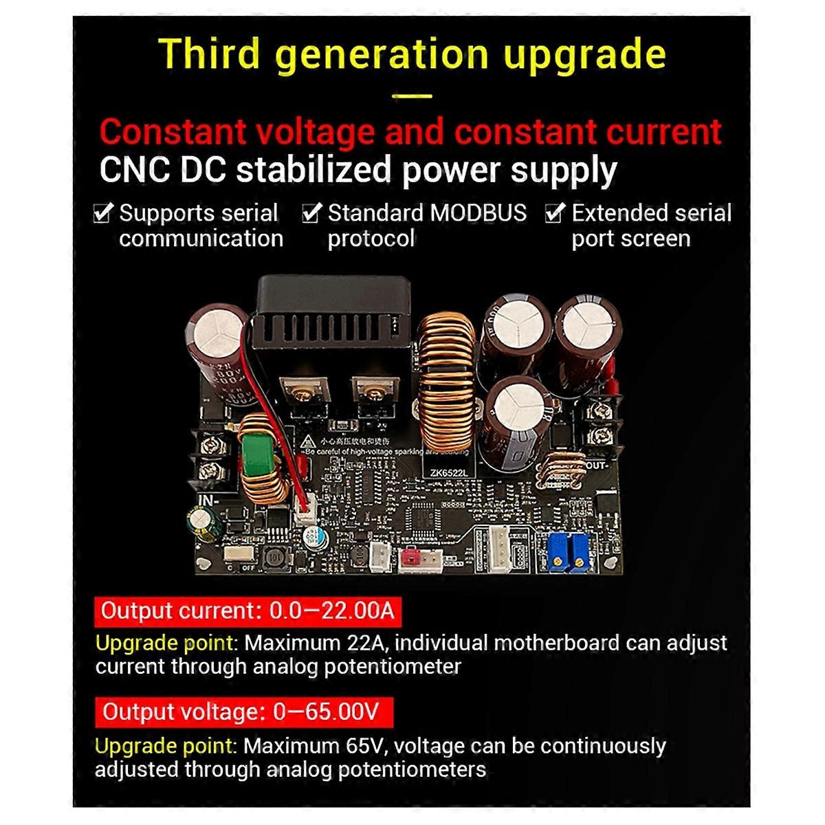 -6522C CNC step-down DC adjustable regulated power supply constant