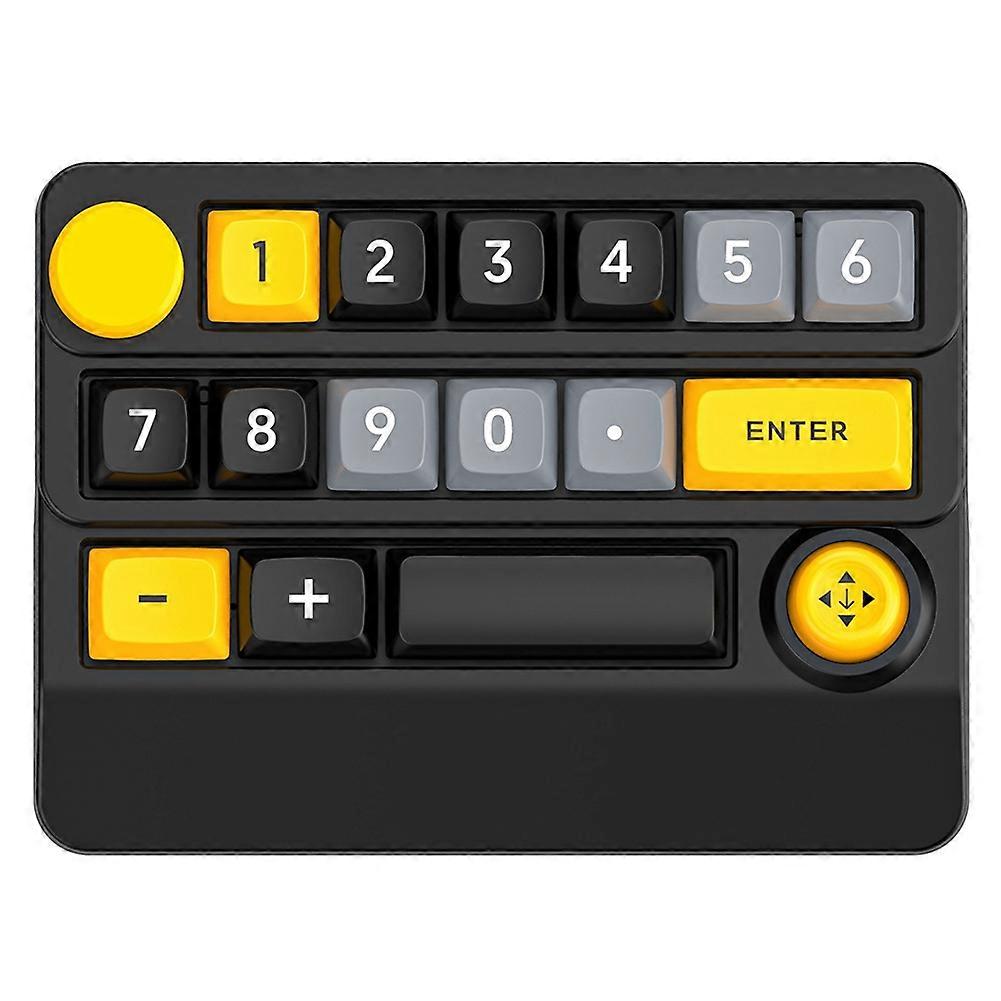 W909 Wireless Macro-Defined Mechanical Keyboard 3mode Joystick RGB   -Swappable Wireless Mechanical Gaming Keyboard B