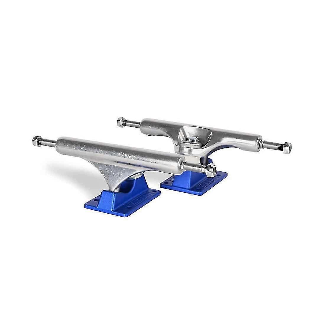 Slappy Lights Hollow Inverted 8.5" Skateboard Trucks (Pair) - Blue