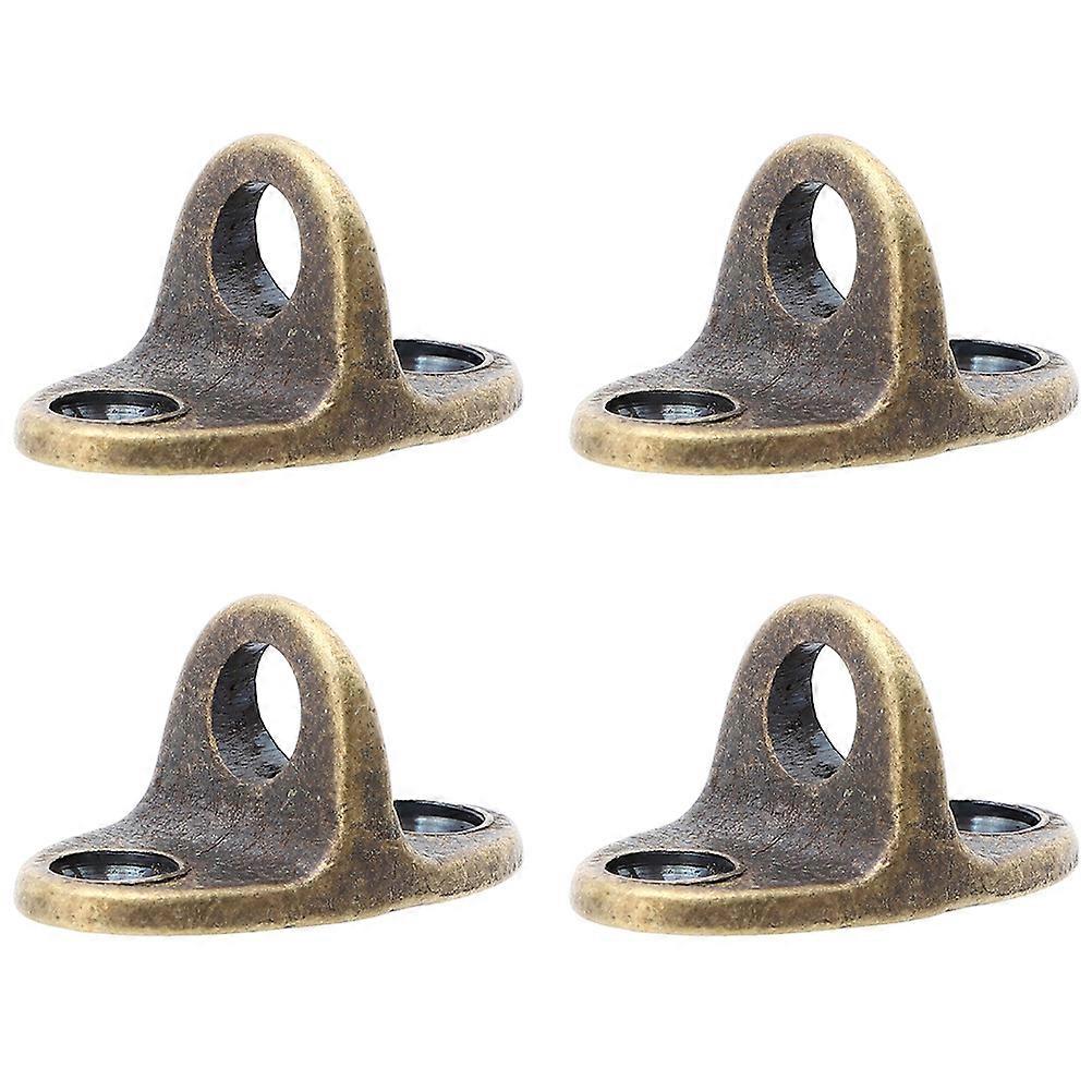 Golden Window Support Hook Base for Door Set of 8 Windproof Hook Bases