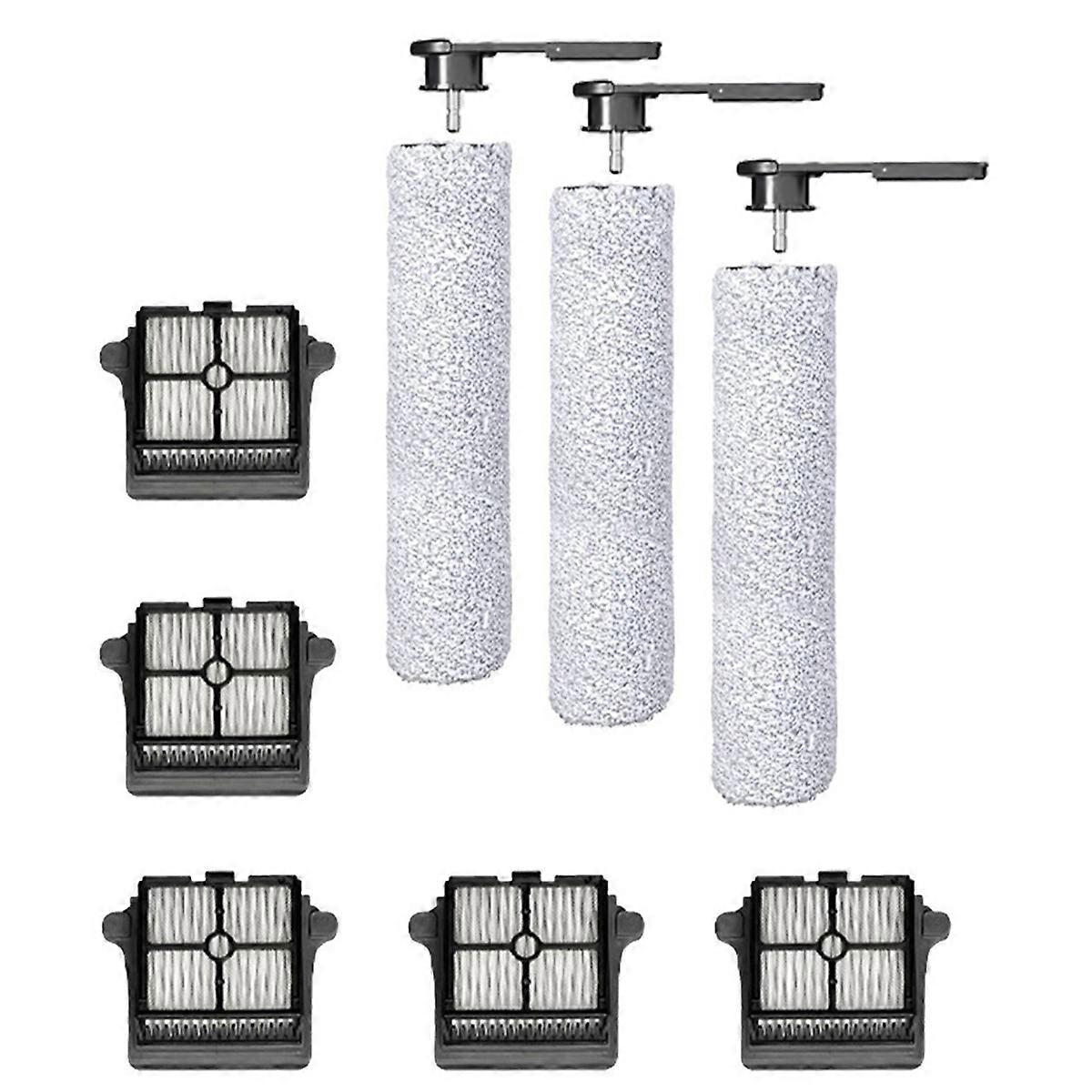 For Floor ONE S7 Flashdry Smart Cordless Wet Dry Vacuum Cleaner Parts Replacement Roller Brush and V