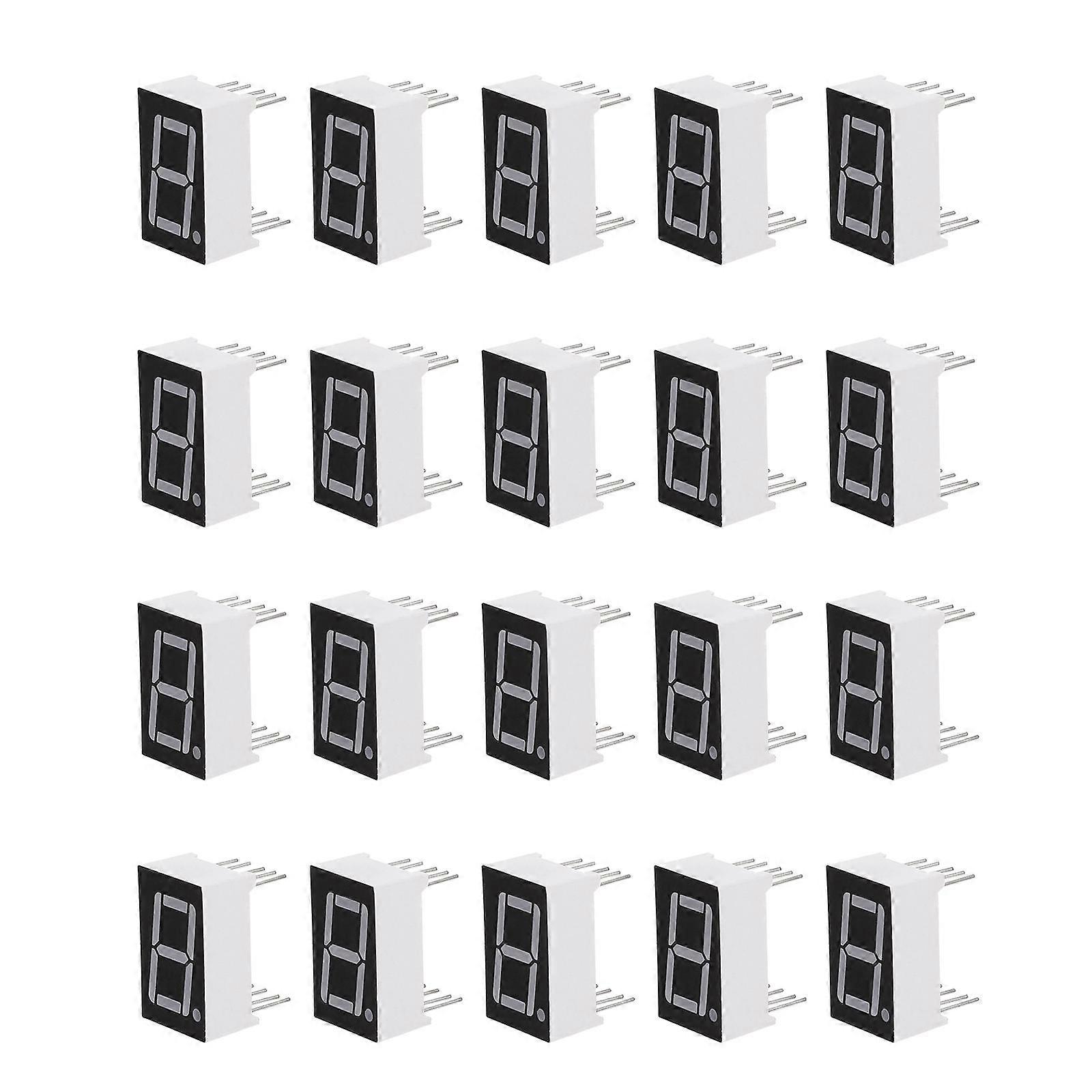 Common Red LED Display Digital Tube for Display Use 20Pcs