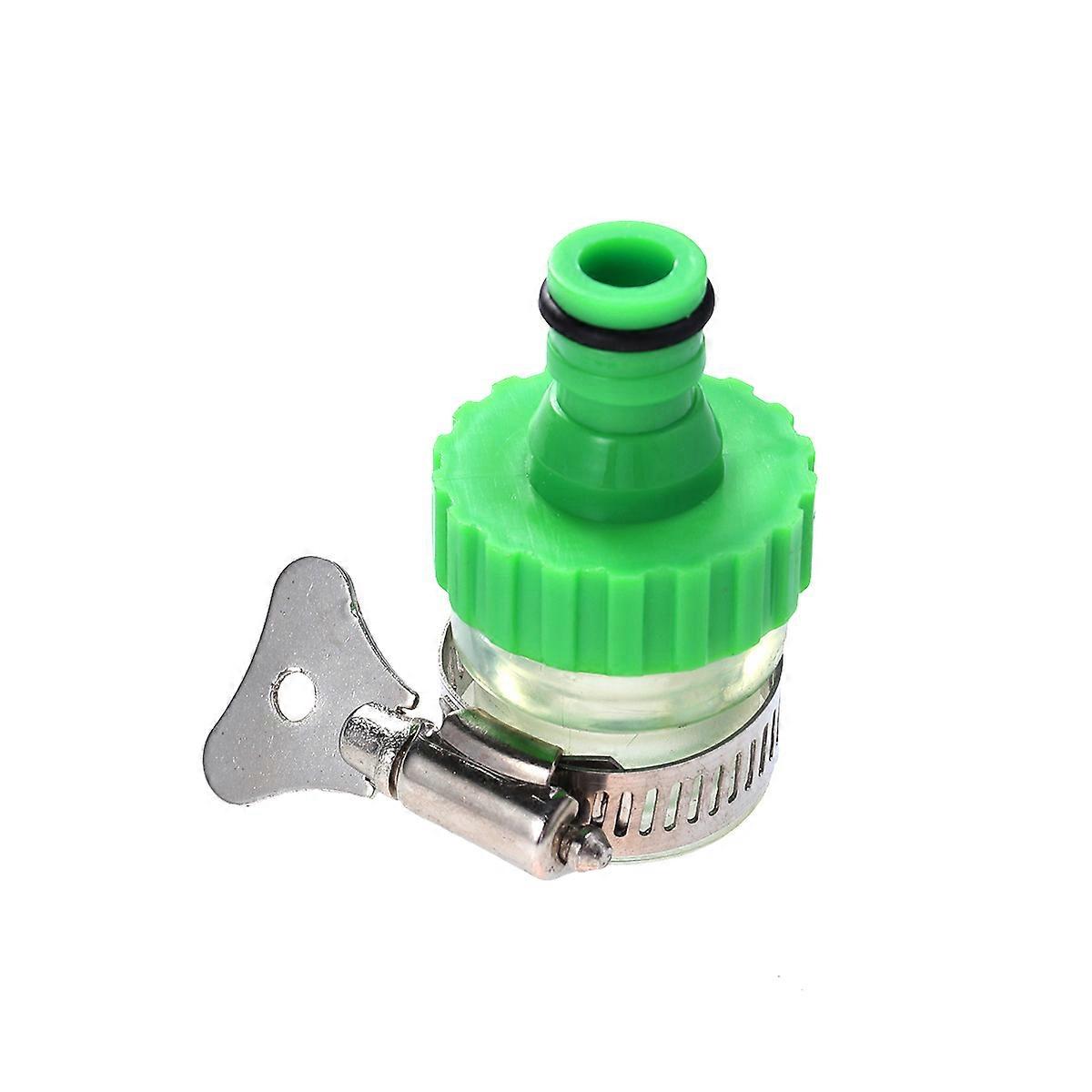 Adjustable Hose Clamp 12 Pcs Heavy Duty Worm Drive Connector Perfect For Securing In Industrial Applications Featuring 14mm-24mm Size Green