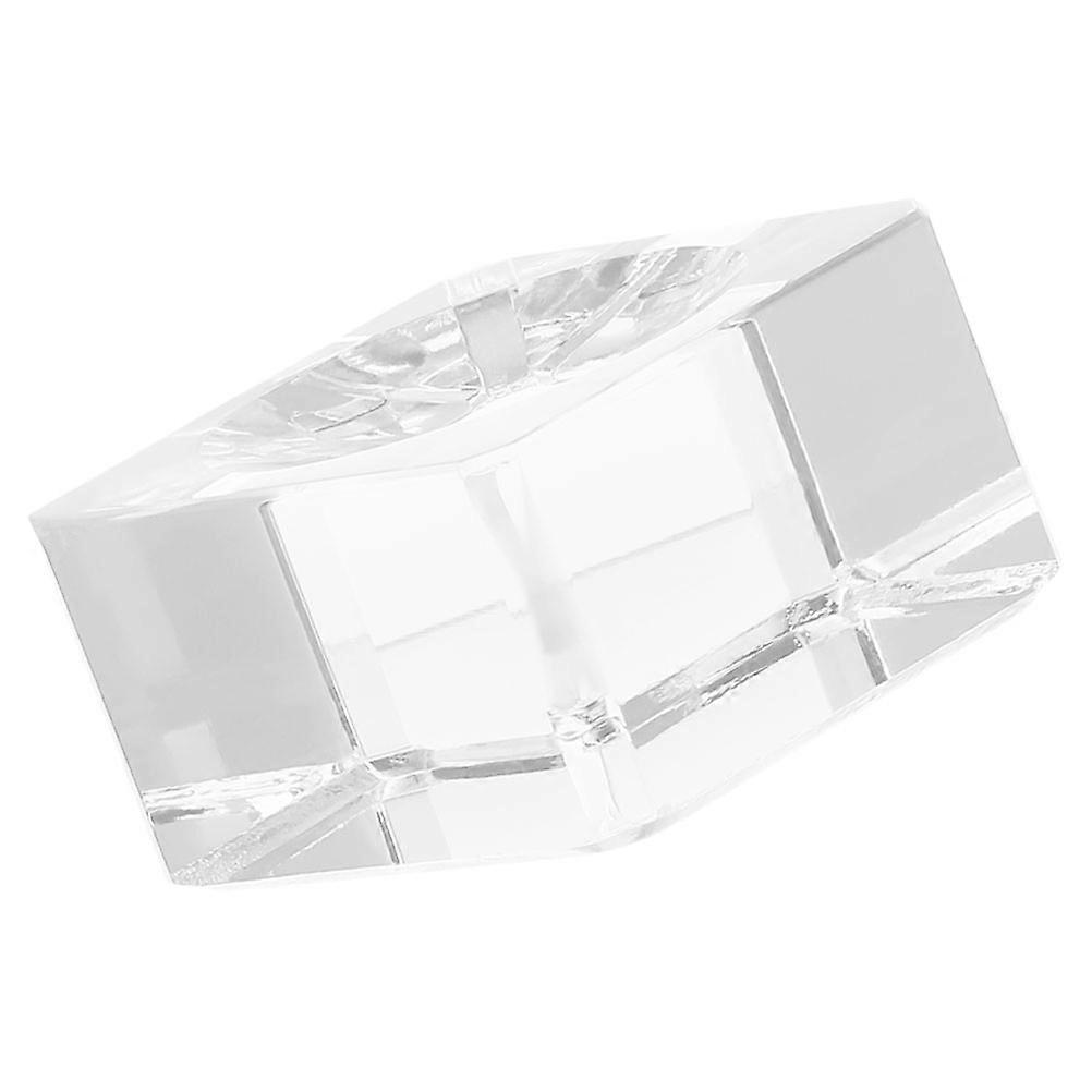 Transparent Crystal Sphere Stand for Display 4Pcs Clear Ball Holders