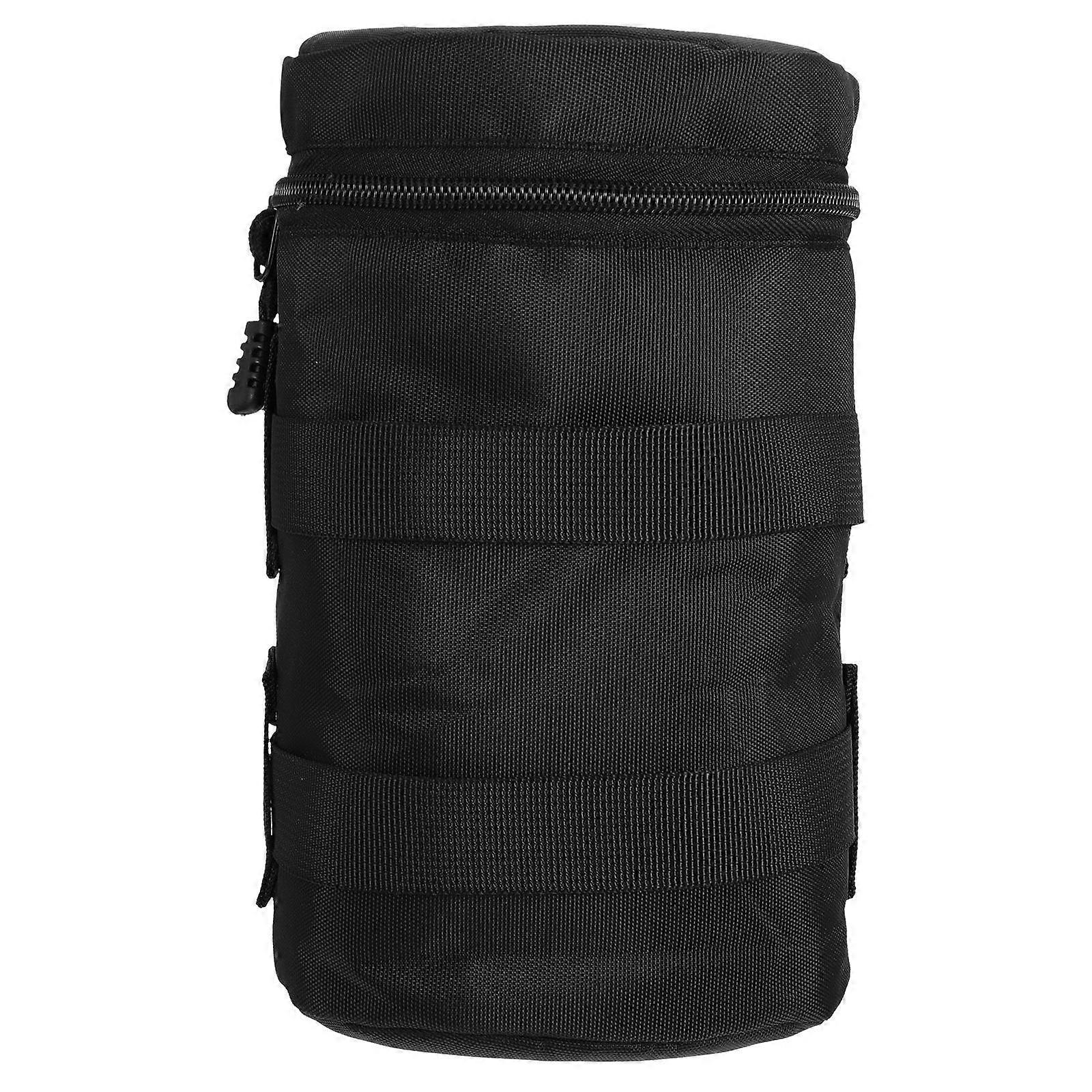 Camera Lens Pouch Bag Shockproof Protective Case for Lens 2Pcs