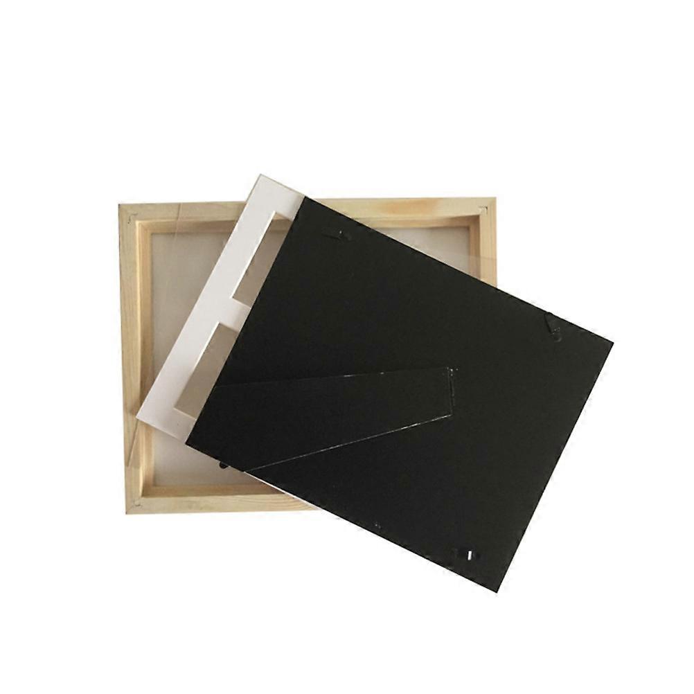 Baby Handprint and Footprint Frame for Photos Holding 3Pcs Wooden Set with Ink Pad