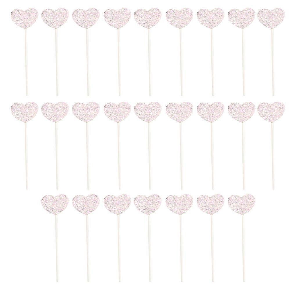 Shining Cake Toppers for Decor 50Pcs Premium Assorted Color Cake Picks
