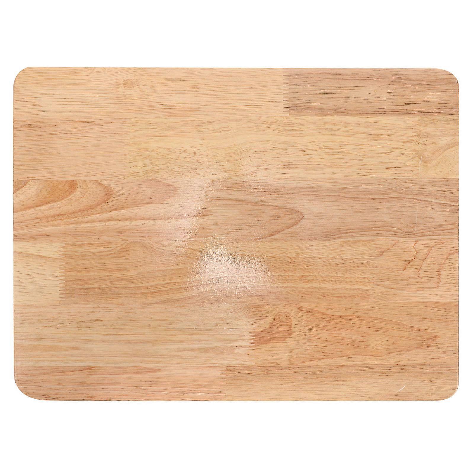 2Pcs Rectangular Wooden Desk Top Replacement Natural Wood Table Top For Office Dining Room Scratch Resistant Durable Design 40X30Cm