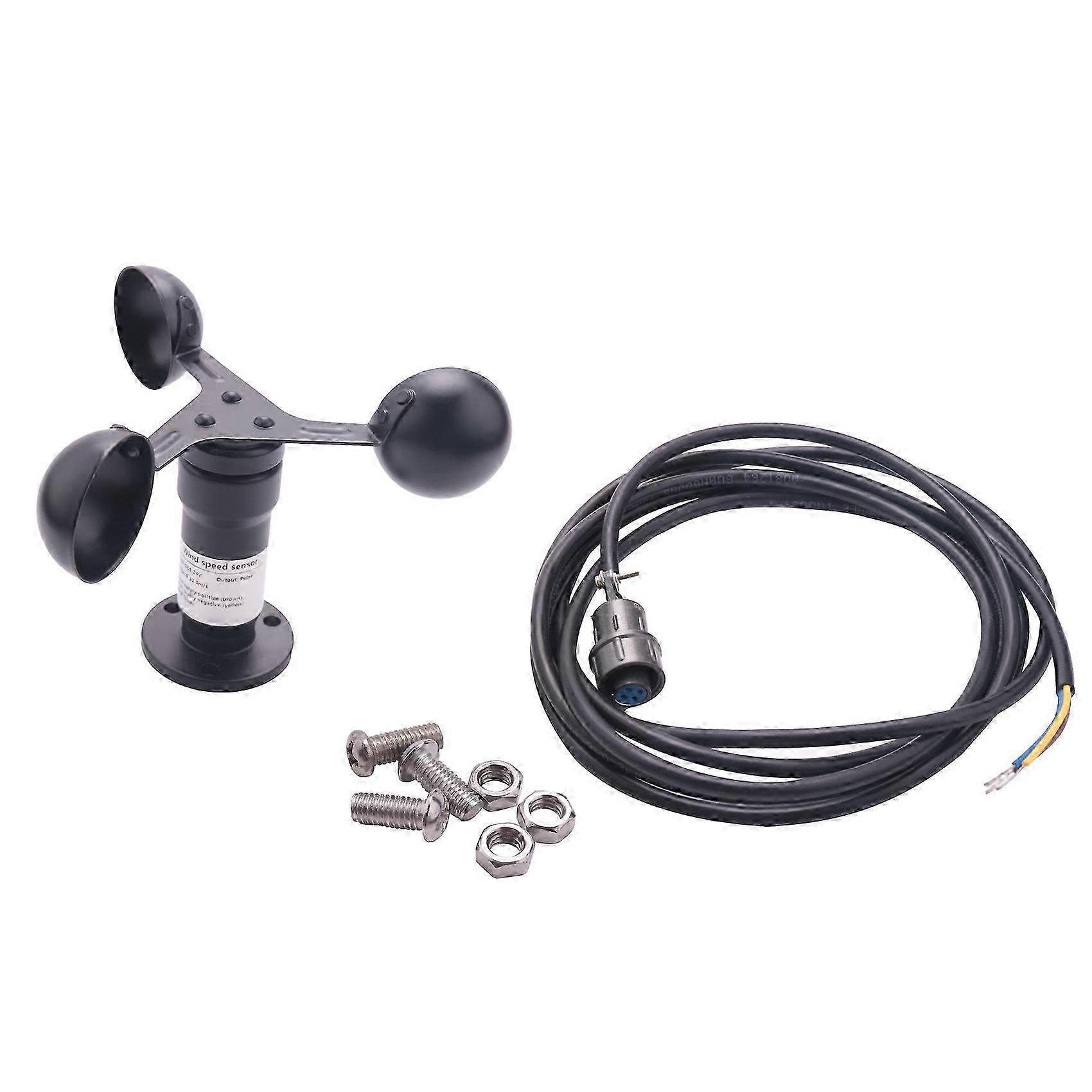 Pulse Signal Wind Sensor Digital Anemometer Pulse Signal Output Aluminum Alloy Wind Speed Sensor An