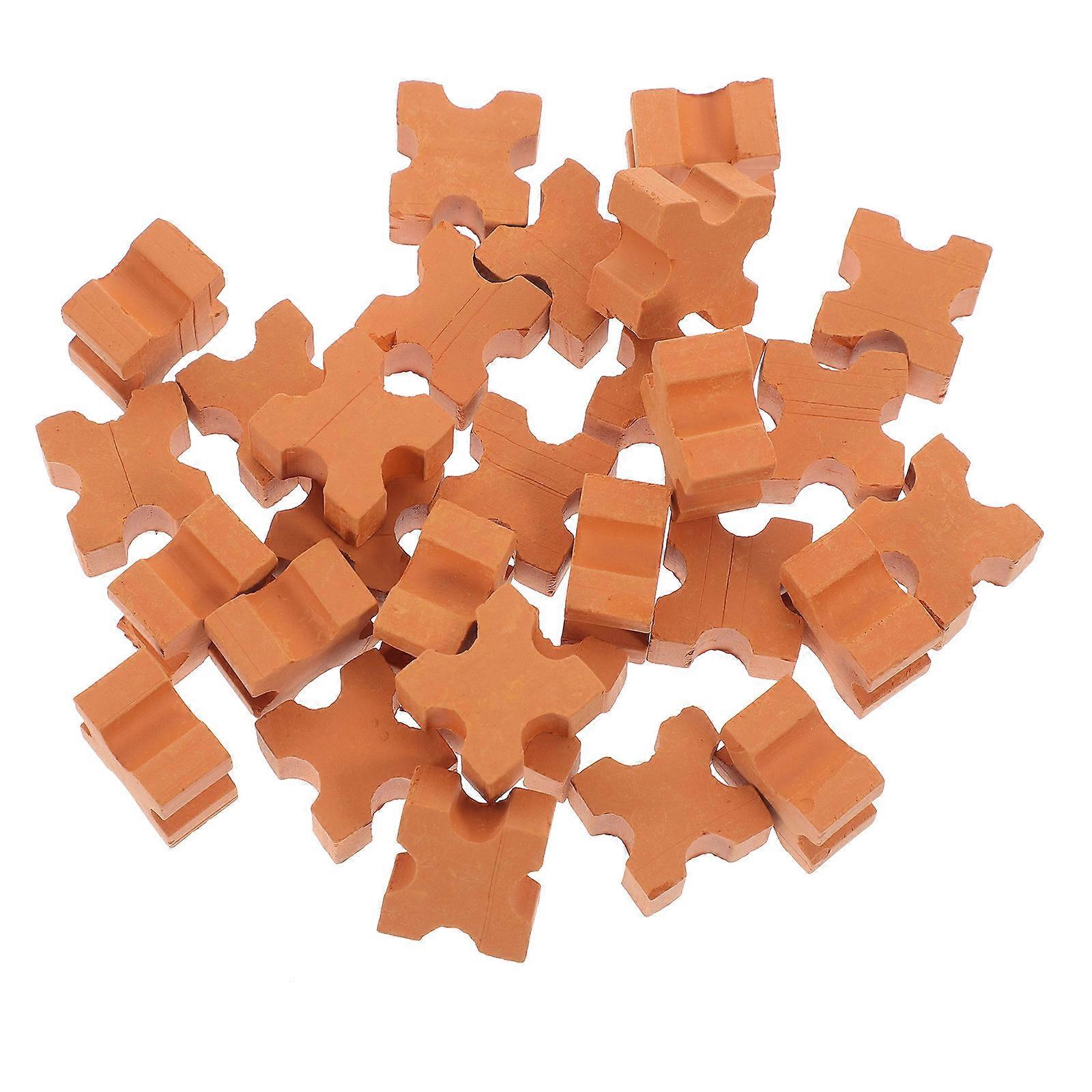 Mini Bricks DIY Realistic Mini Bricks Models for Decoration 50Pcs