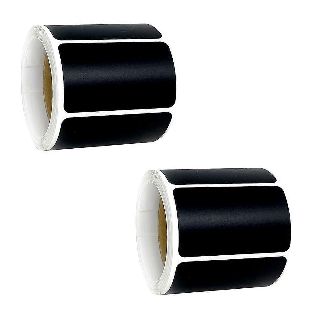 Reusable Chalkboard Label Stickers for Seasoning Bottles 4 Rolls