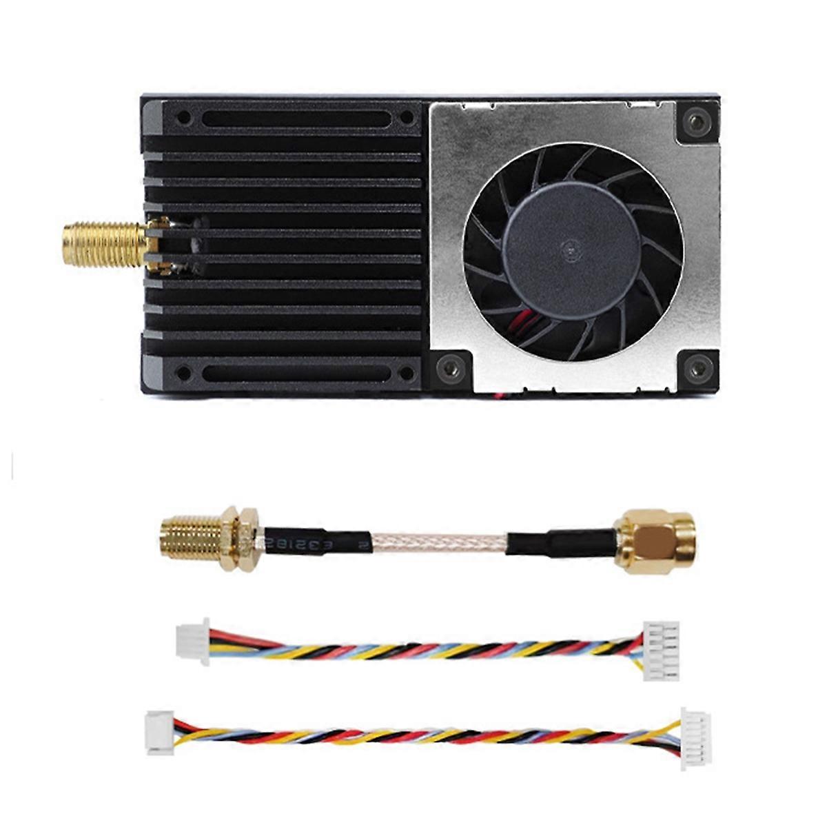5.8G 5.5W VTX 64CH High Power FPV Video Transmitter TBS SmarAudio Protocol for Ultra-Long Range Flig