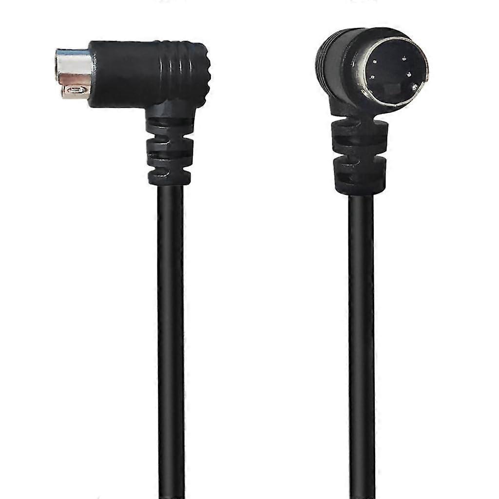 SVideo Cable DIN 4Pin Durable Plugs For Video Transfer From Receiver To Display