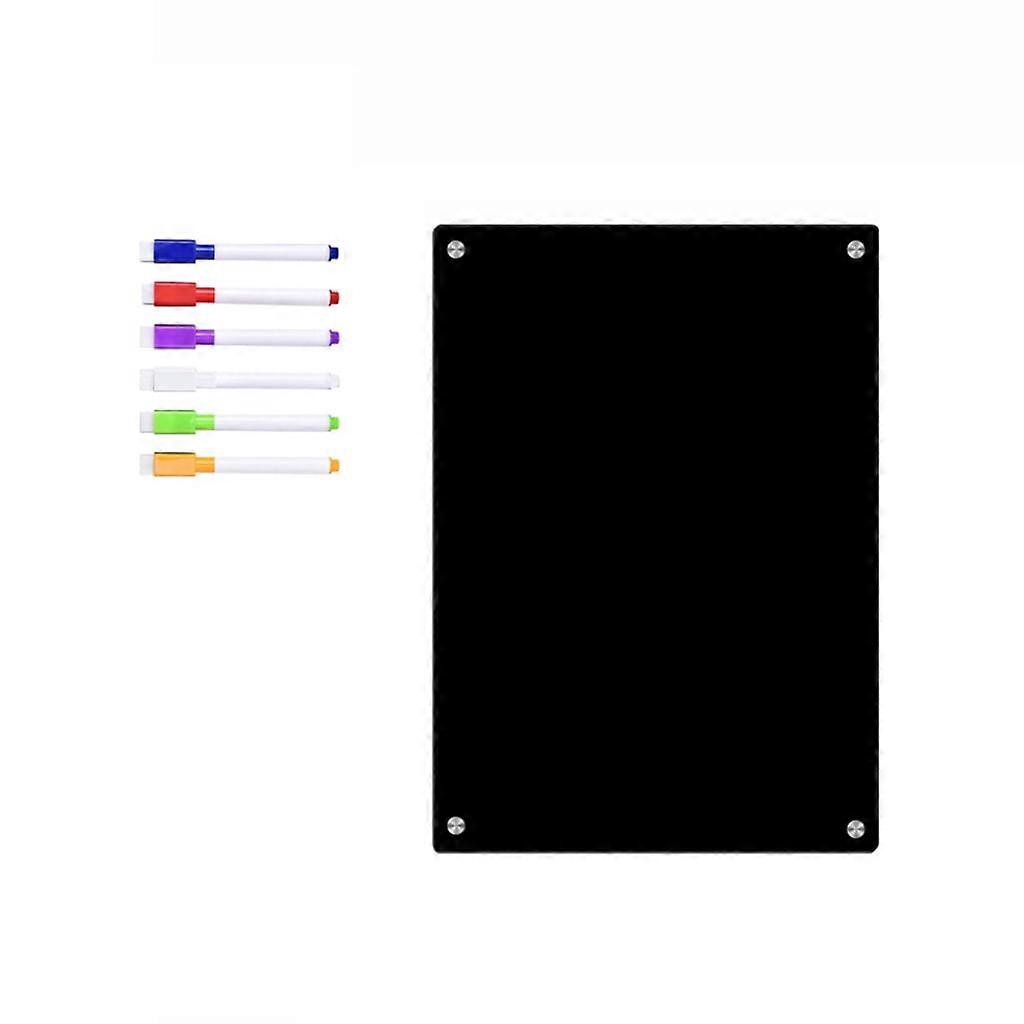 JZROCKER Magnetic Chalkboard Calendar Weekly To-do-list Board Grocery Shopping List