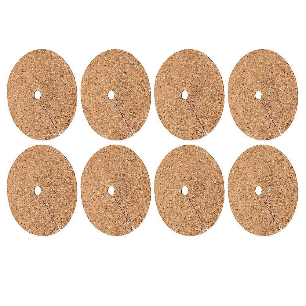 Coconuts Fiber Coir Liner for Basket Practical Hanging Basket Liners 8Pcs