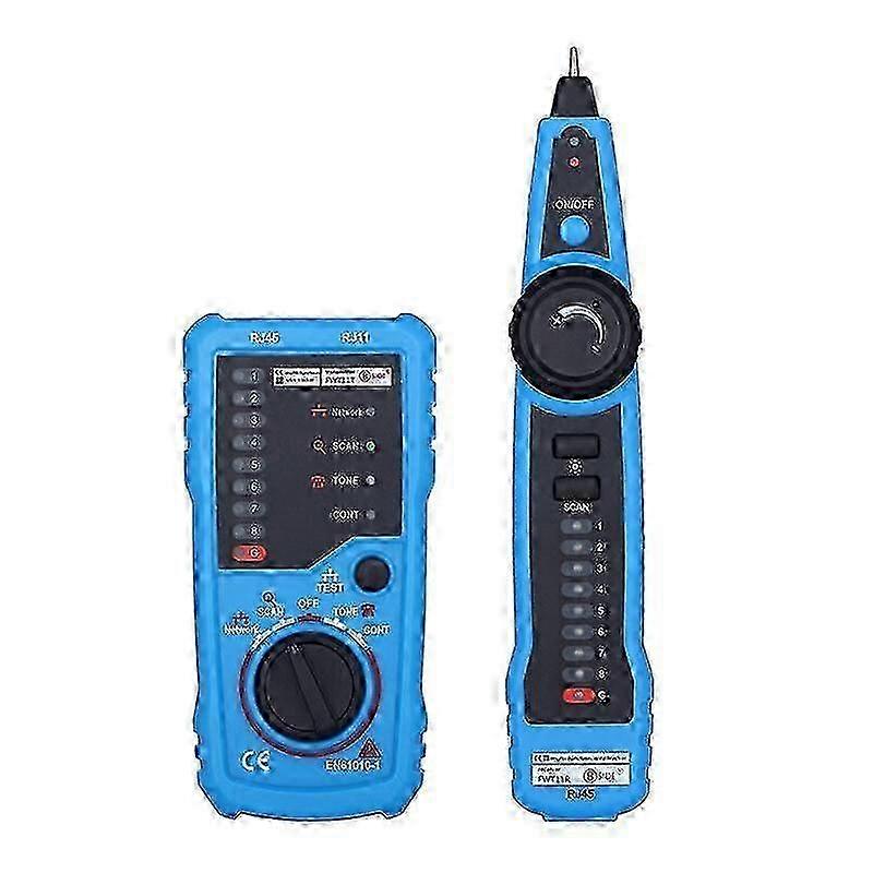 Network Wire Tester Wire Tracker Telephone Line Finder Tracer LAN for RJ11 RJ4nr