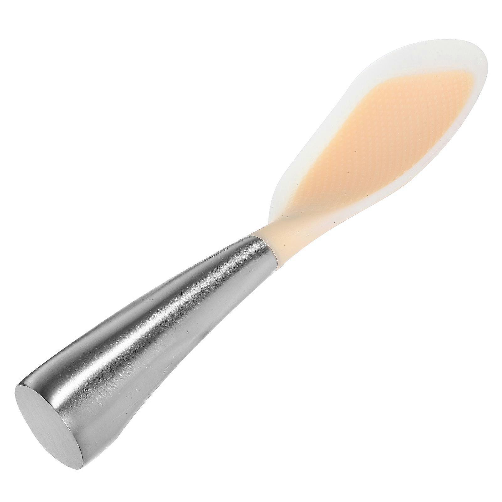 Non-Stick Rice Paddle For Rice Cooker Serving Rice With Ergonomic Handle Beige In 1Set