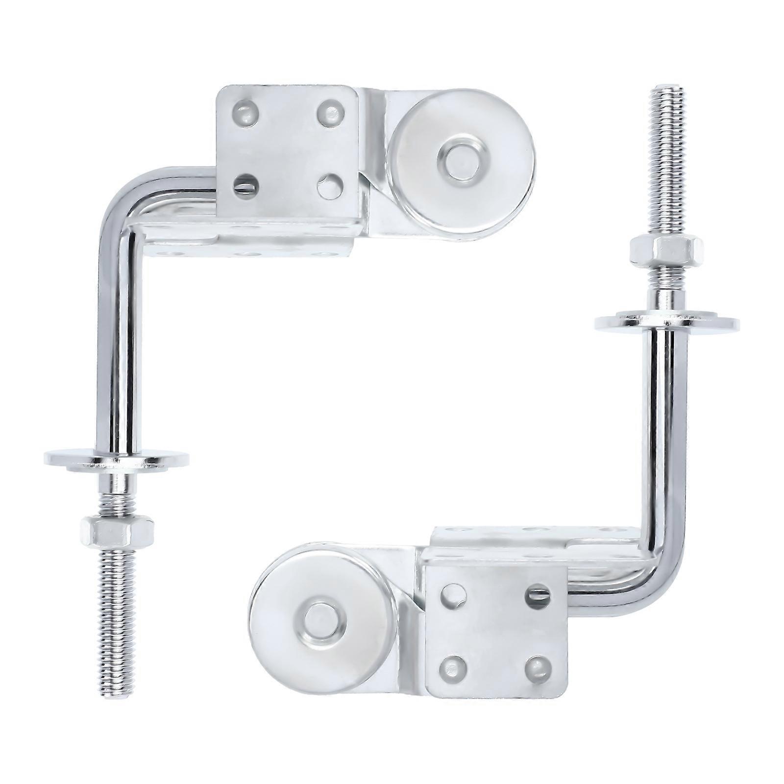 Charnières de coussin de canapé argentées, réglables à 5 vitesses, pour meubles, 10 pièces