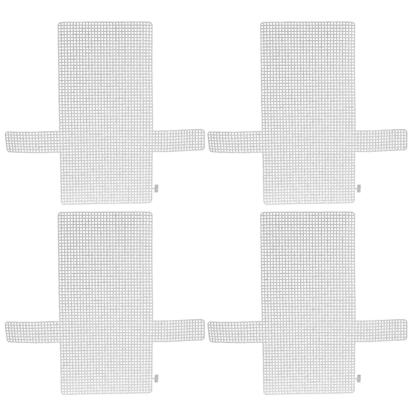 DIY Bag Sheets Plastic Mesh Sheets for Handmade Bag Use 8Pcs Set