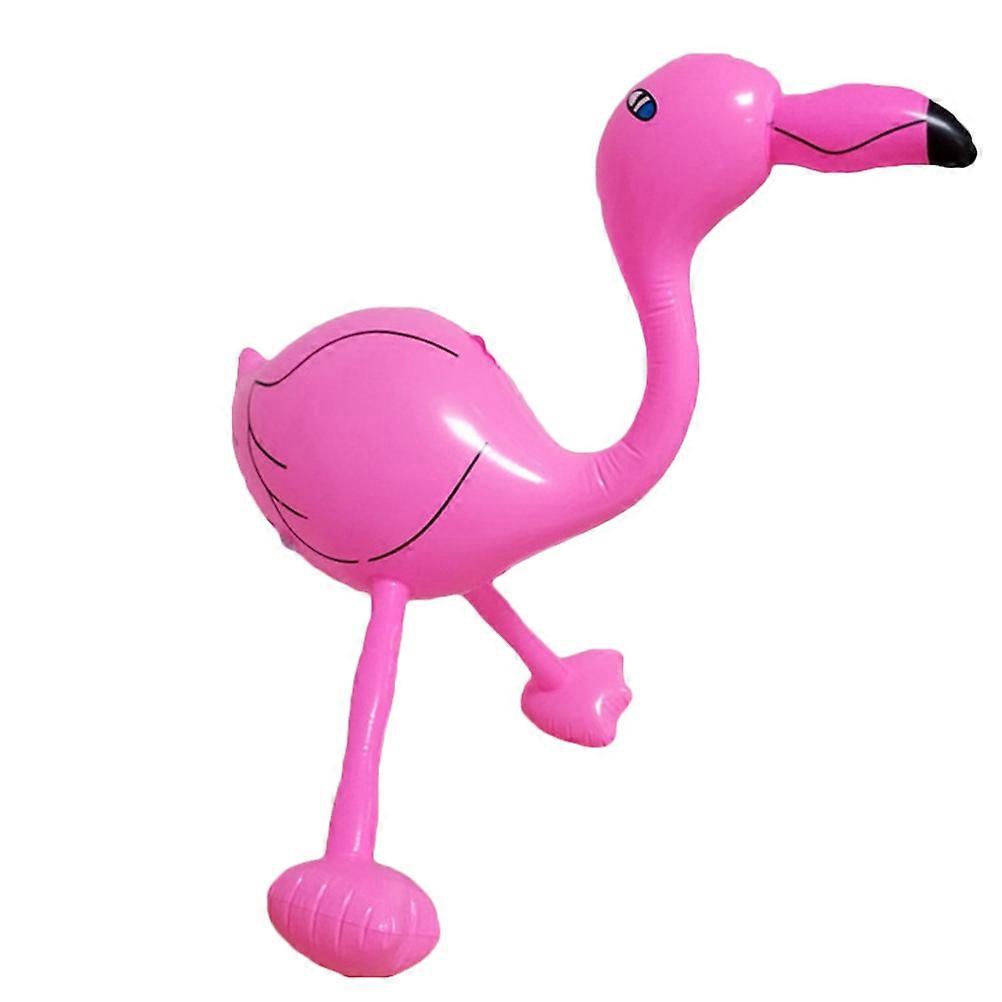 Swimming Pool Inflatable Flamingo Toy for Party Fun Pink