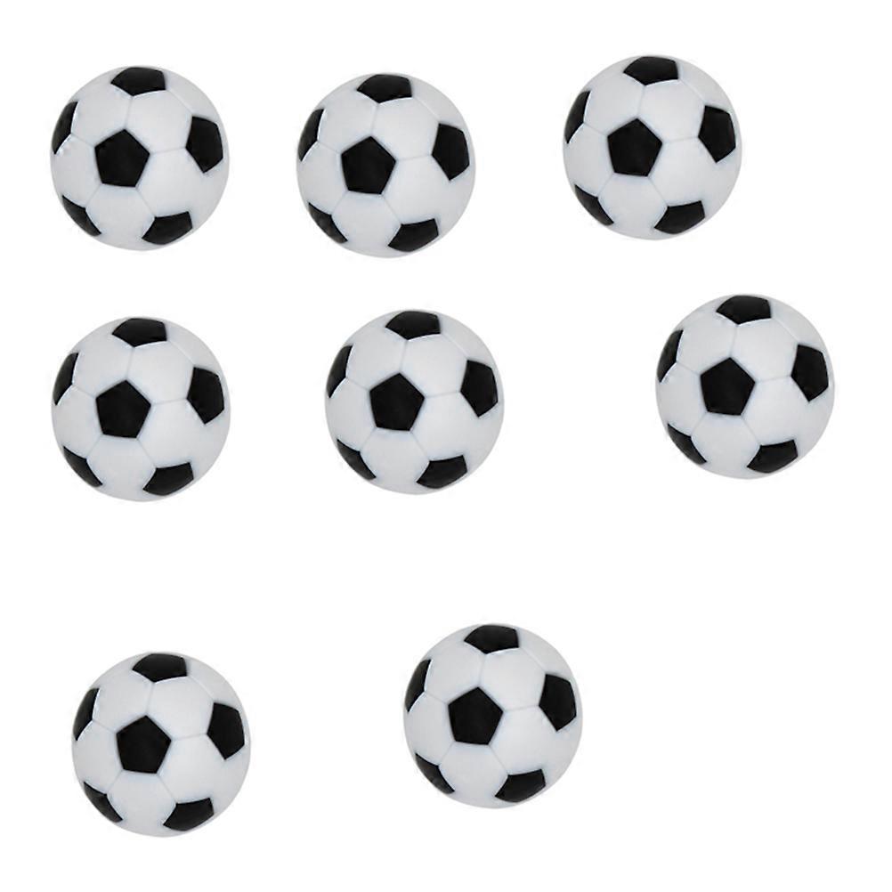 Replacement Table Soccer Balls Durable Foosballs Game Day Mini Soccer 32mm For 8Set