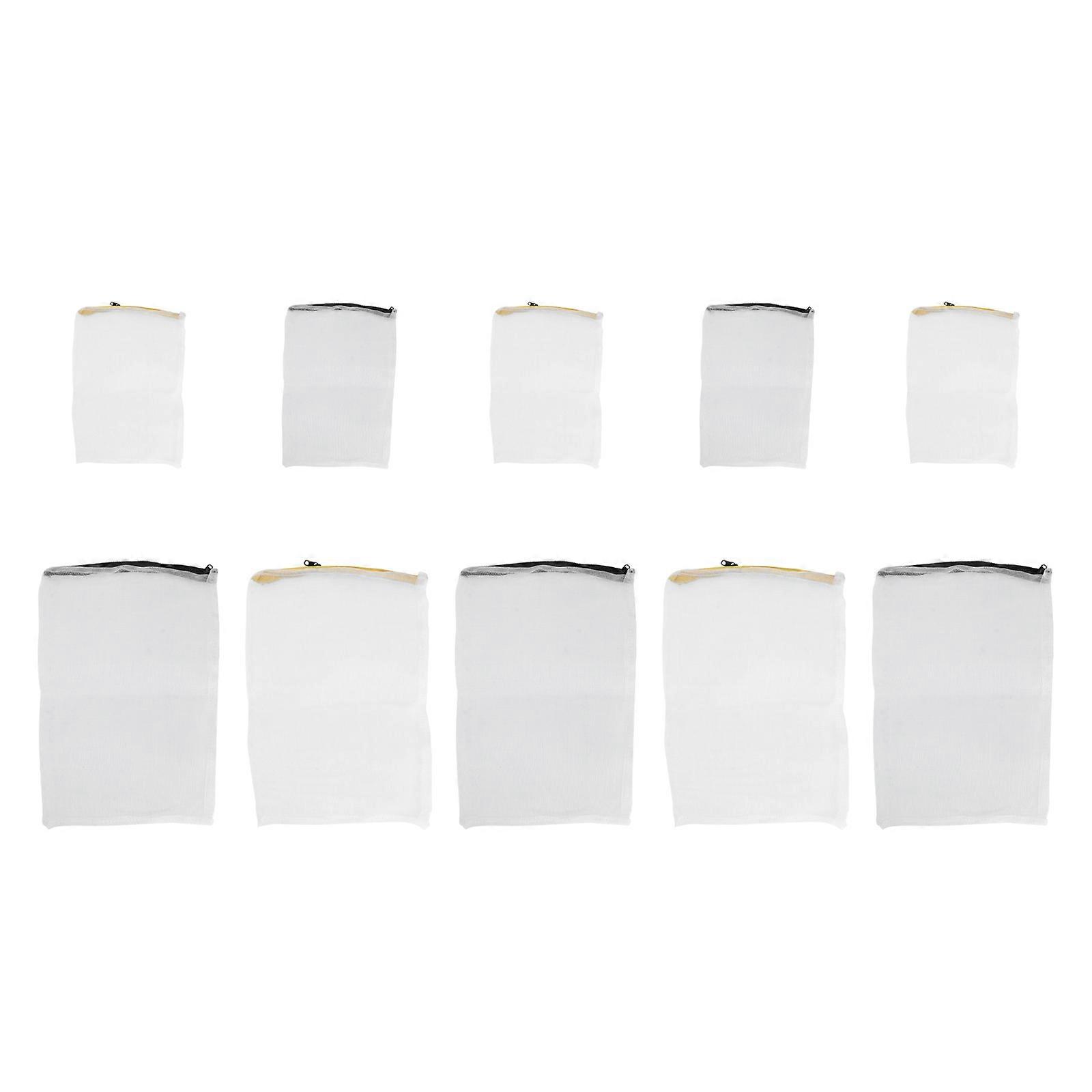 Fish Tank Accessories Nylon Filter Material Bags for Storage Use 30Pcs