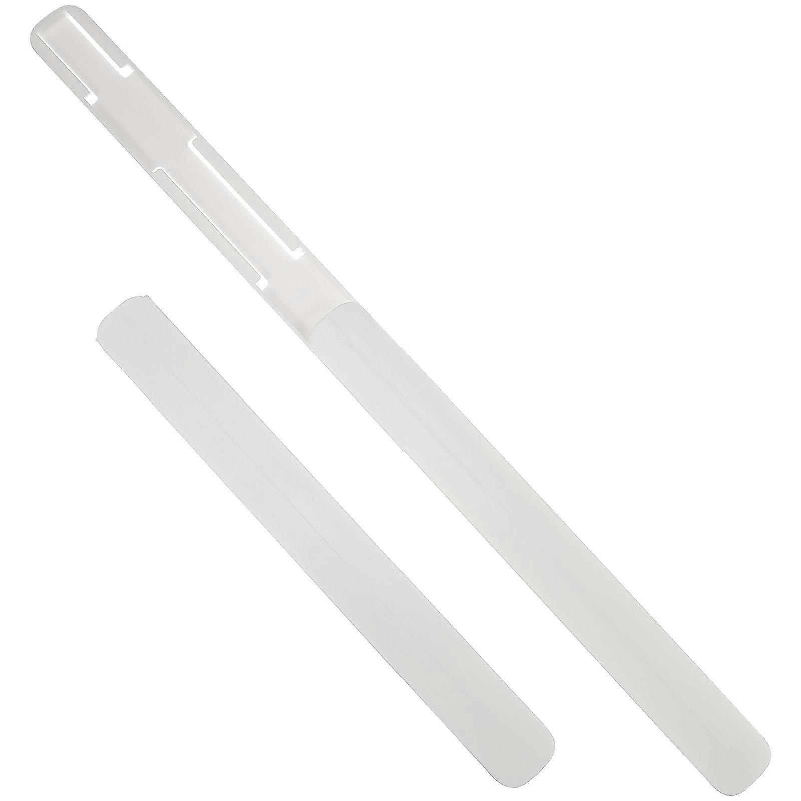 Self-Adhesive White Drawer Guide Slide for 4Sets Drawer Slide