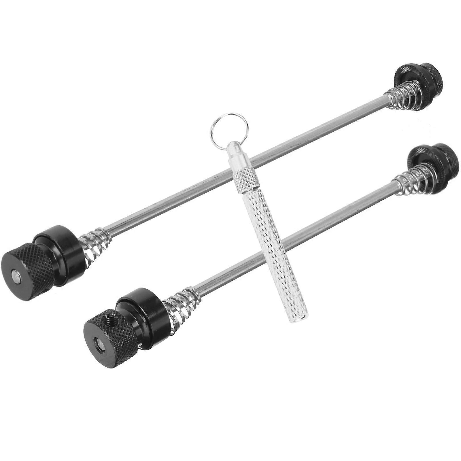 Quick Release Bike Skewer Metal Skewer with Springs 5Sets for Cycling