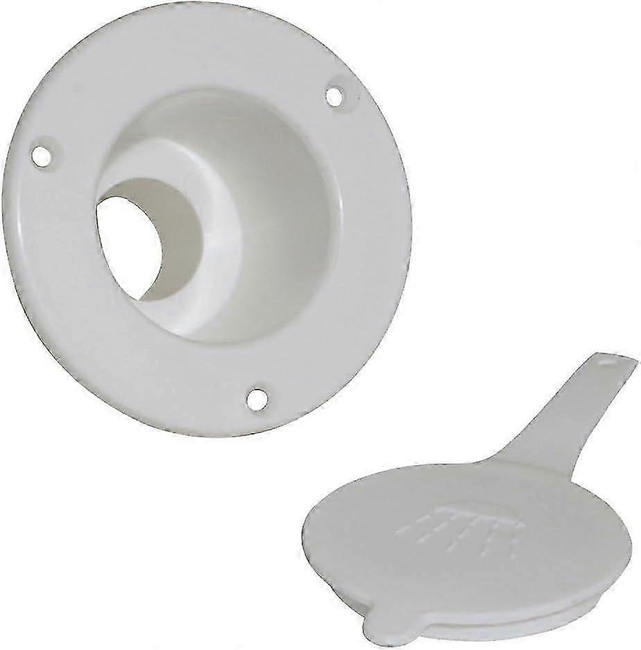 White Container & Cap f/ PN's 10055,10275,10298, & 10826 No Color No Color