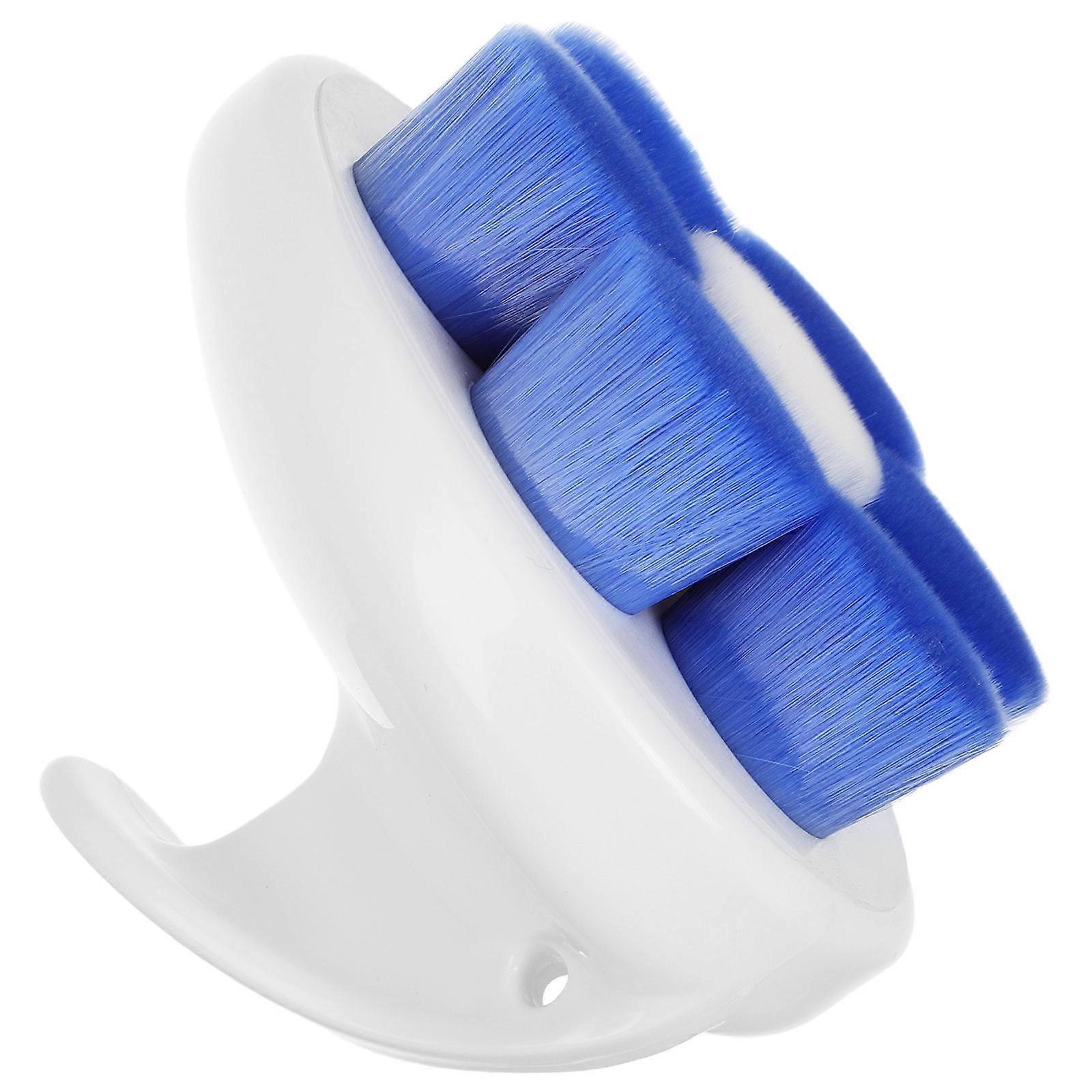 3Pcs Bath Brush Blue Exfoliating Body Scrubber for Shower Use