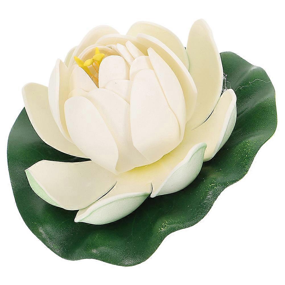 Artificial Floating Lotus Flower Decor for Decoration 2Pcs